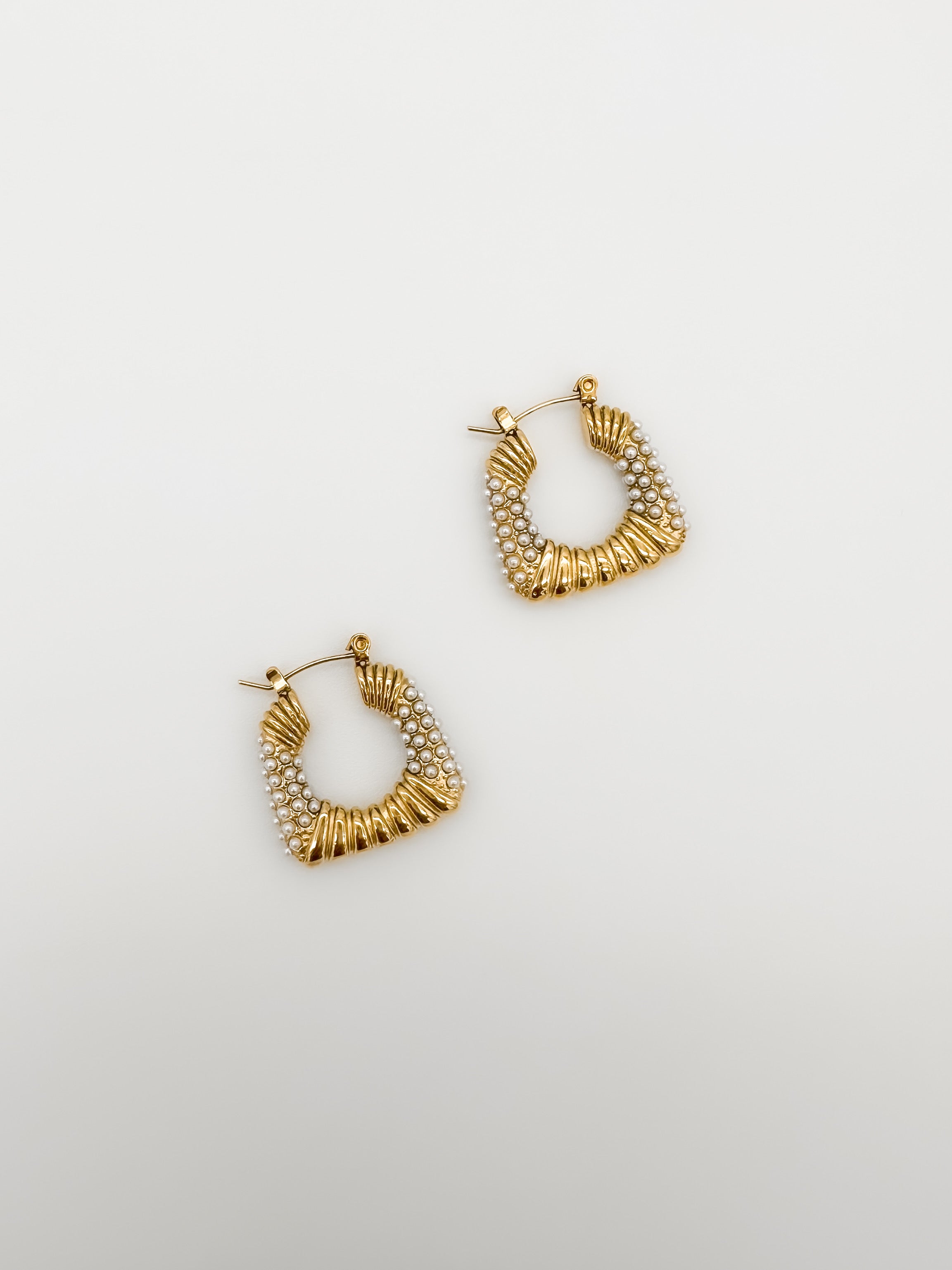 Hoops Mini Perlas