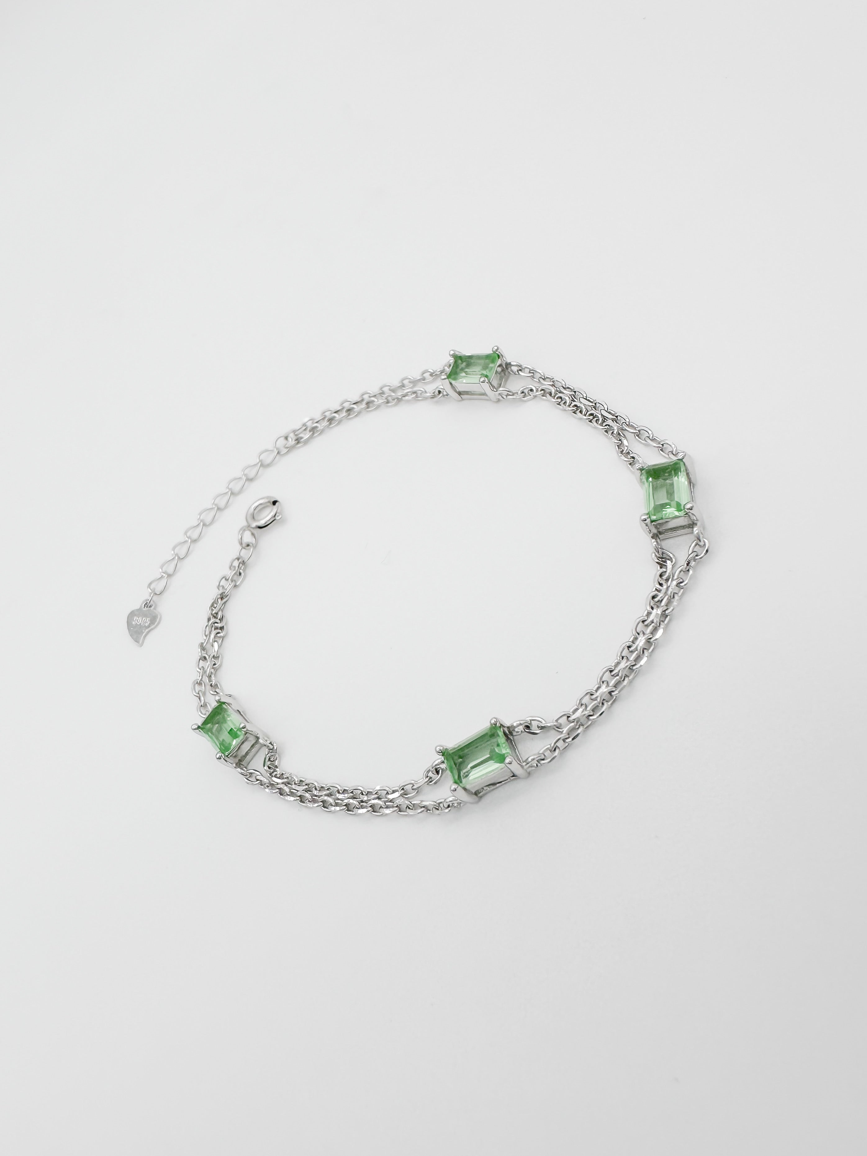 Pulsera Rectángulos de Plata