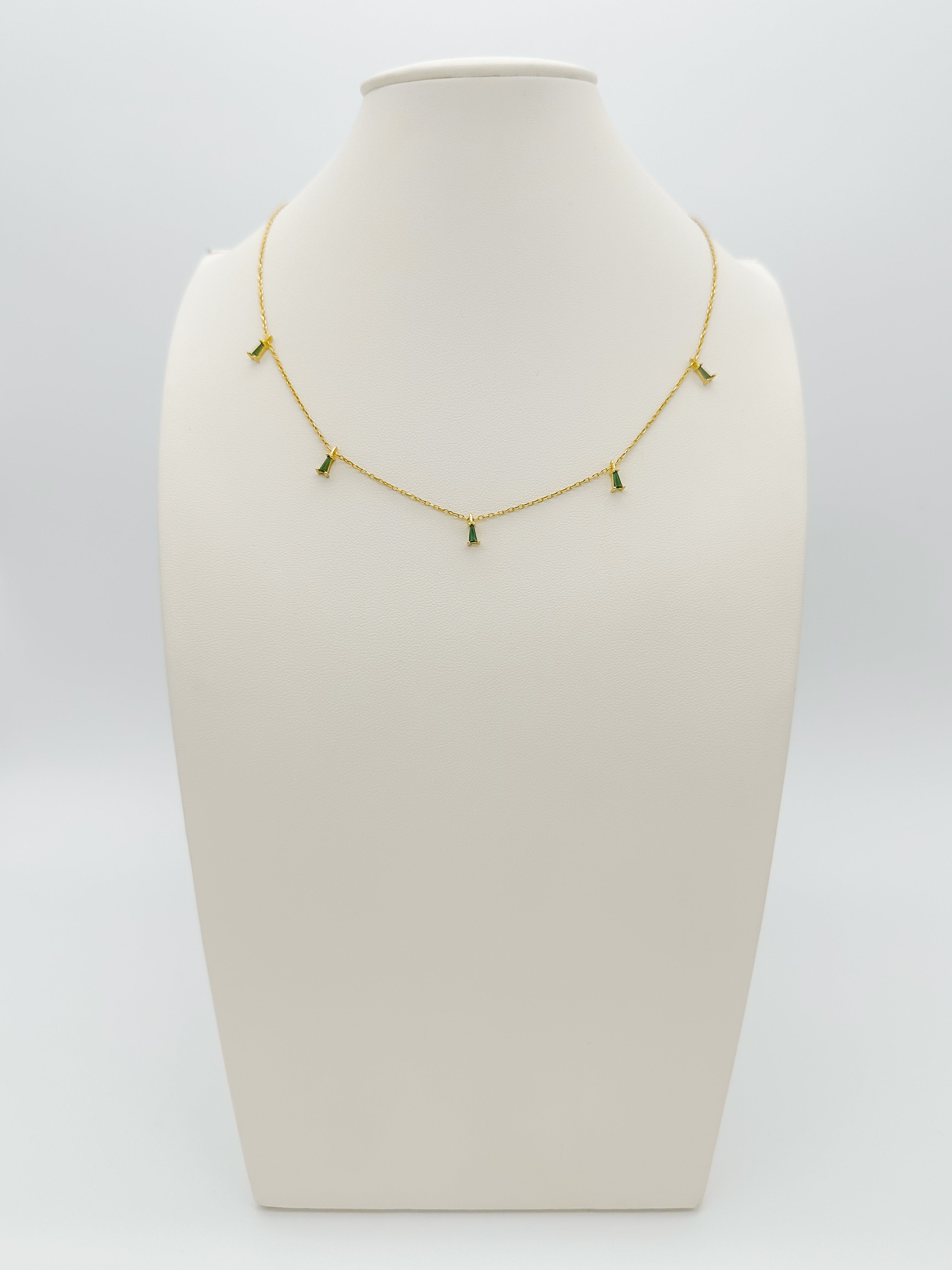 Collar Delgado Dijes de Plata