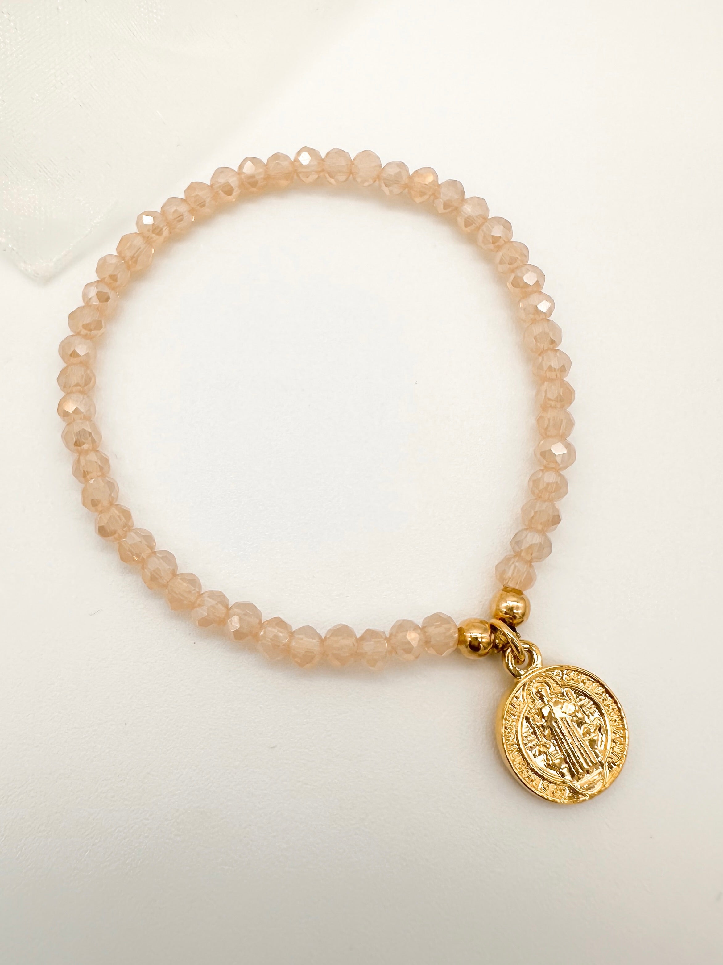 10 Pulseras Medalla San Benito