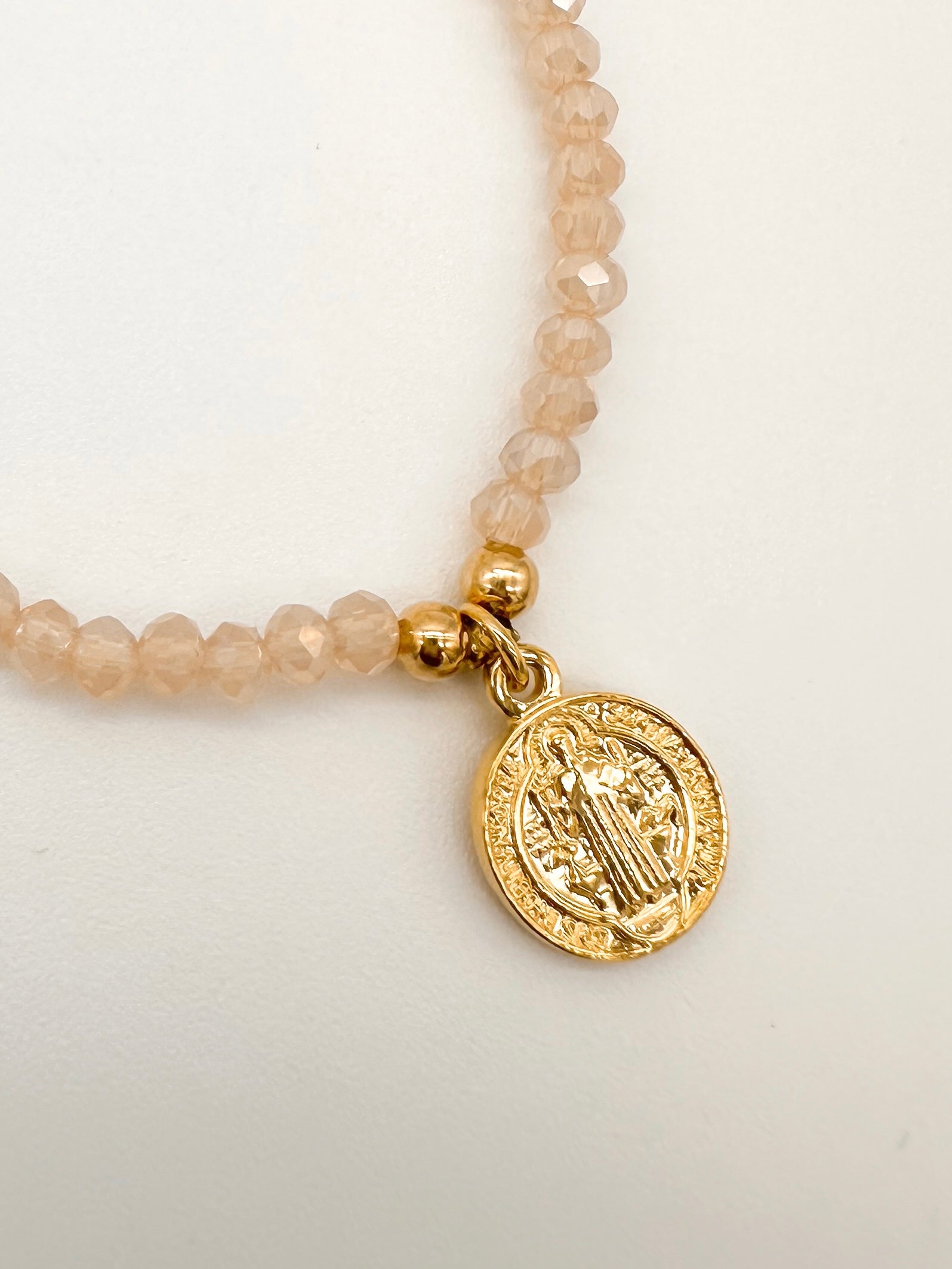 10 Pulseras Medalla San Benito