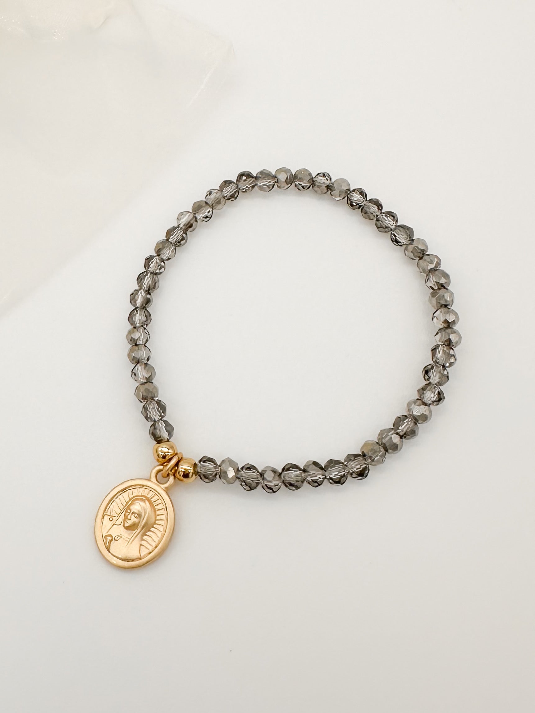 10 Pulseras Medalla Guadalupe