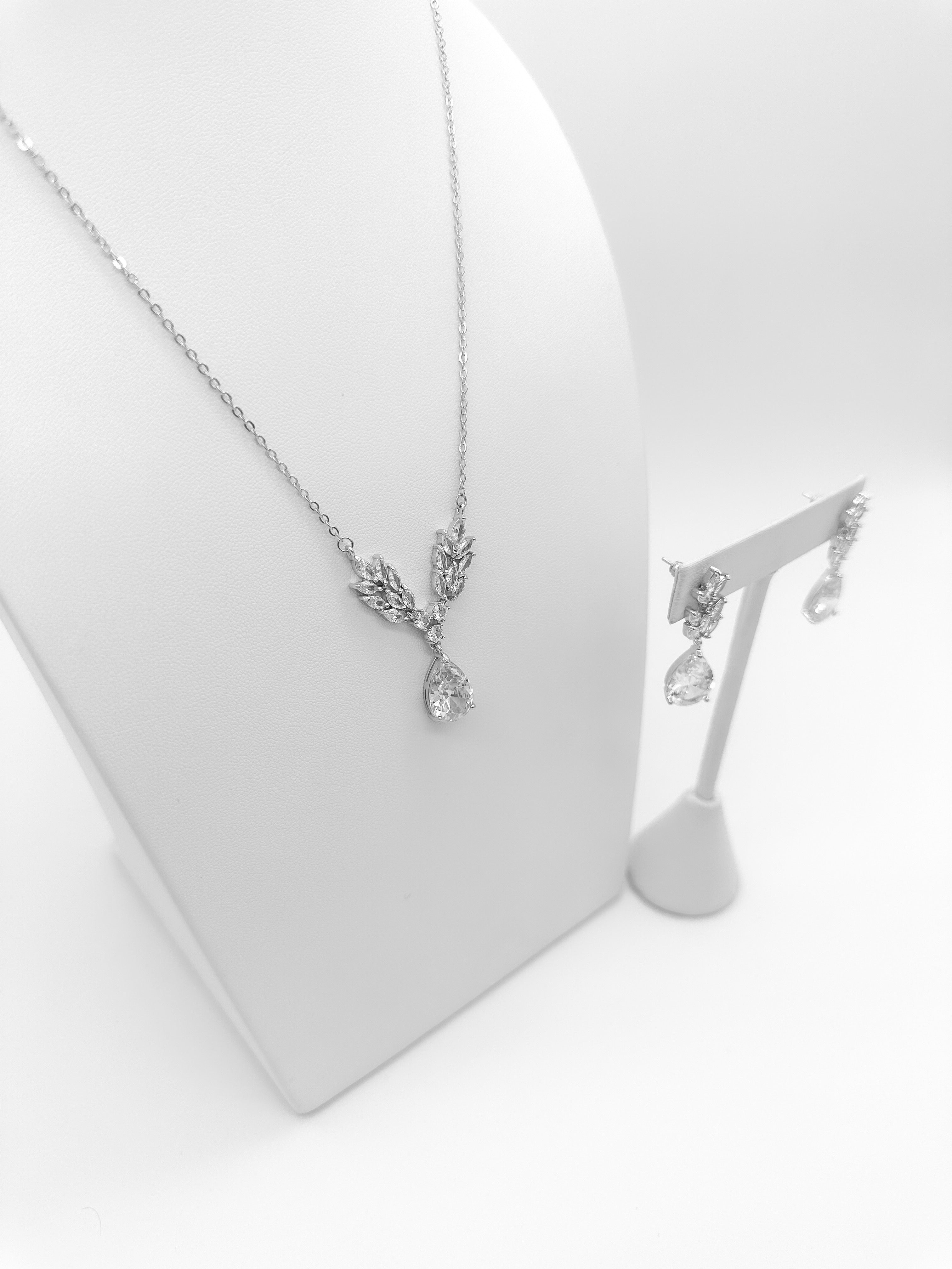 Juego Marquises Gota Zirconias - Ver Colores