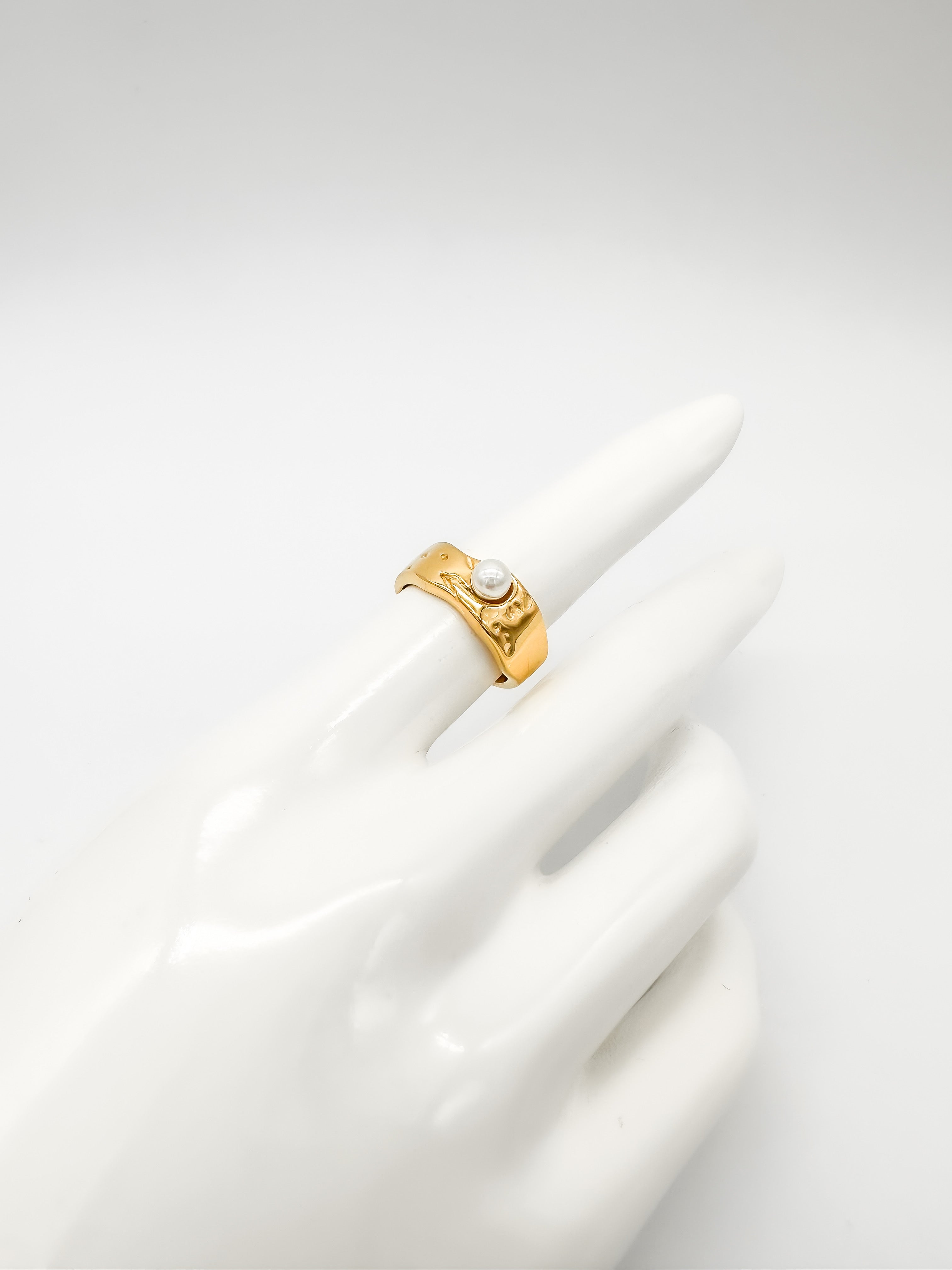 Anillo Perla Central