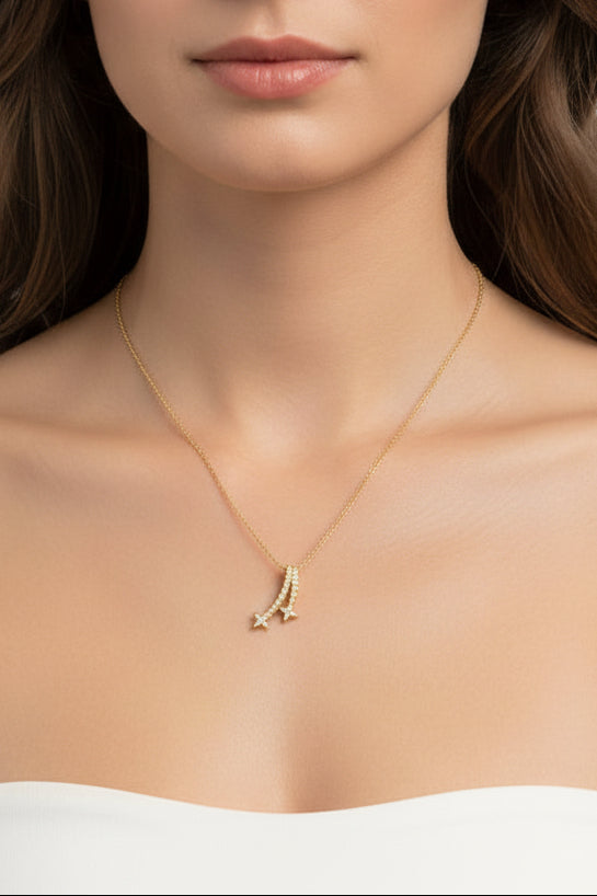 Collar Estela - Plateado