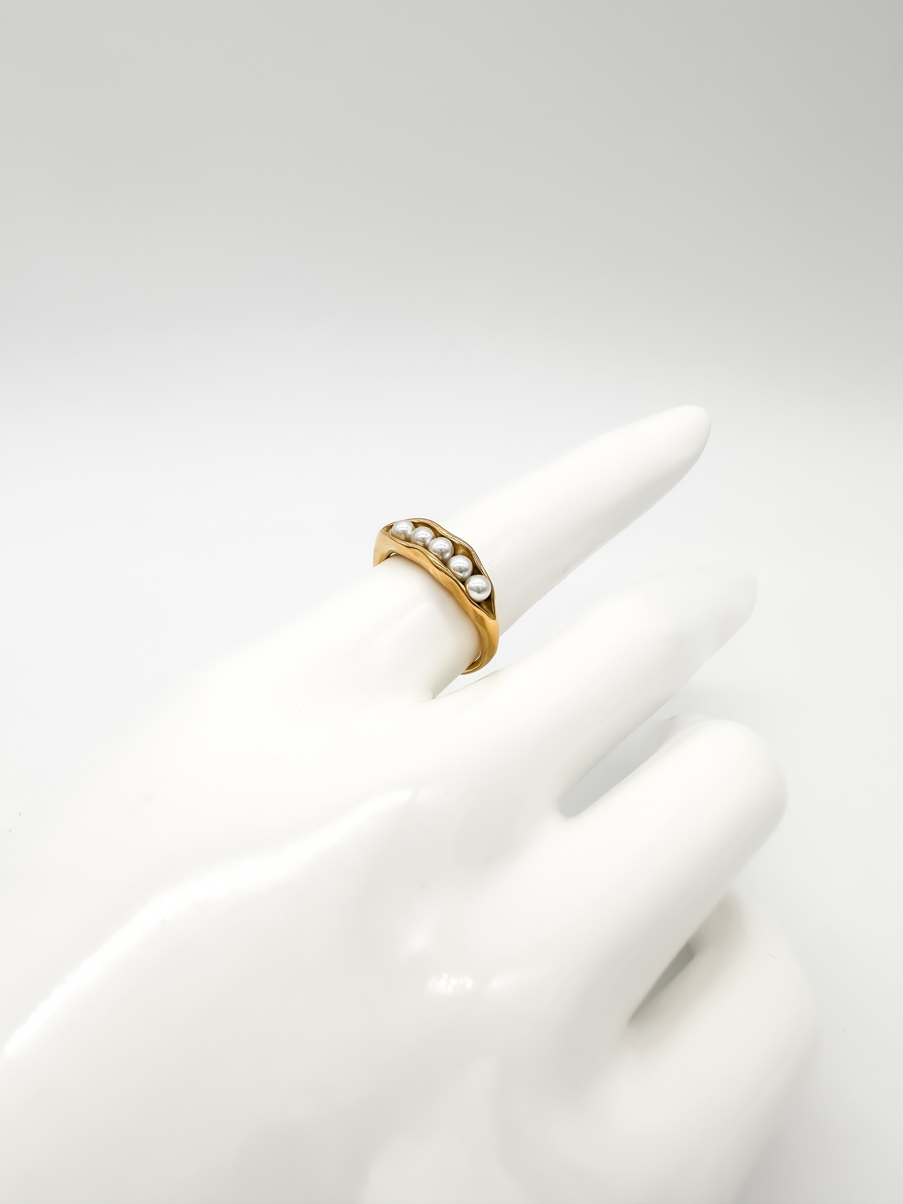 Anillo Perlas