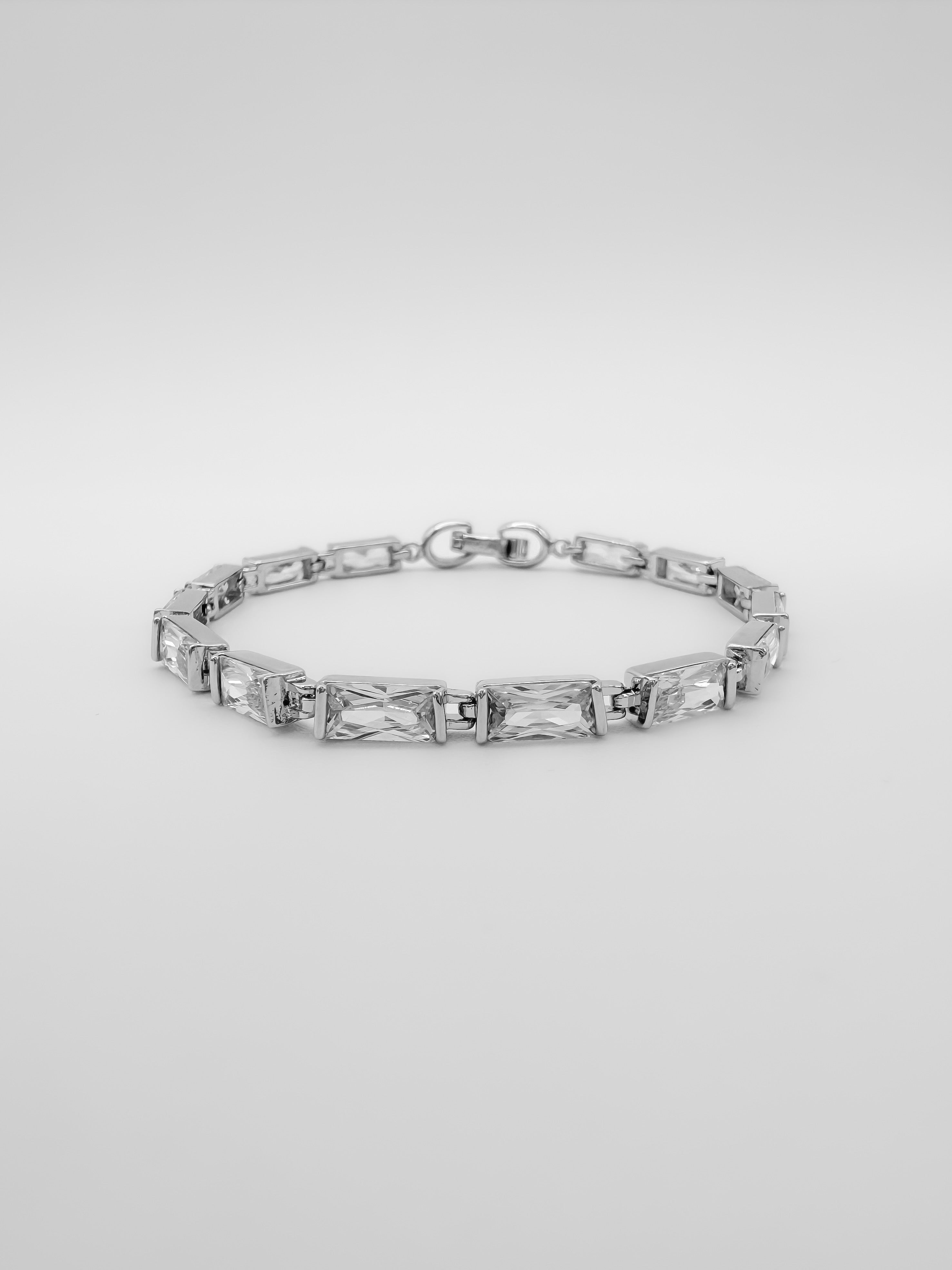 Pulsera Rectángulos Zirconias