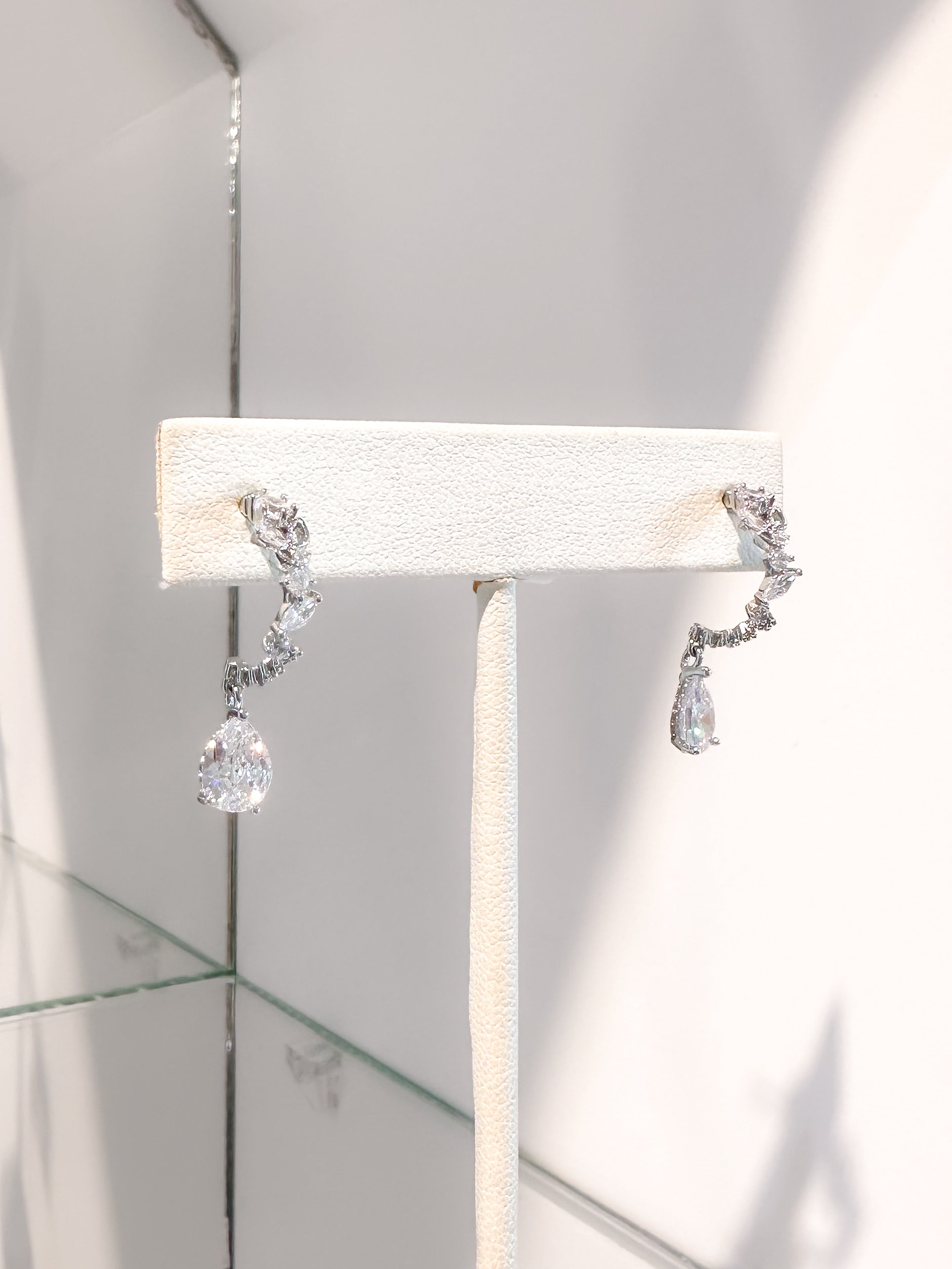 Aretes Gota Zirconia