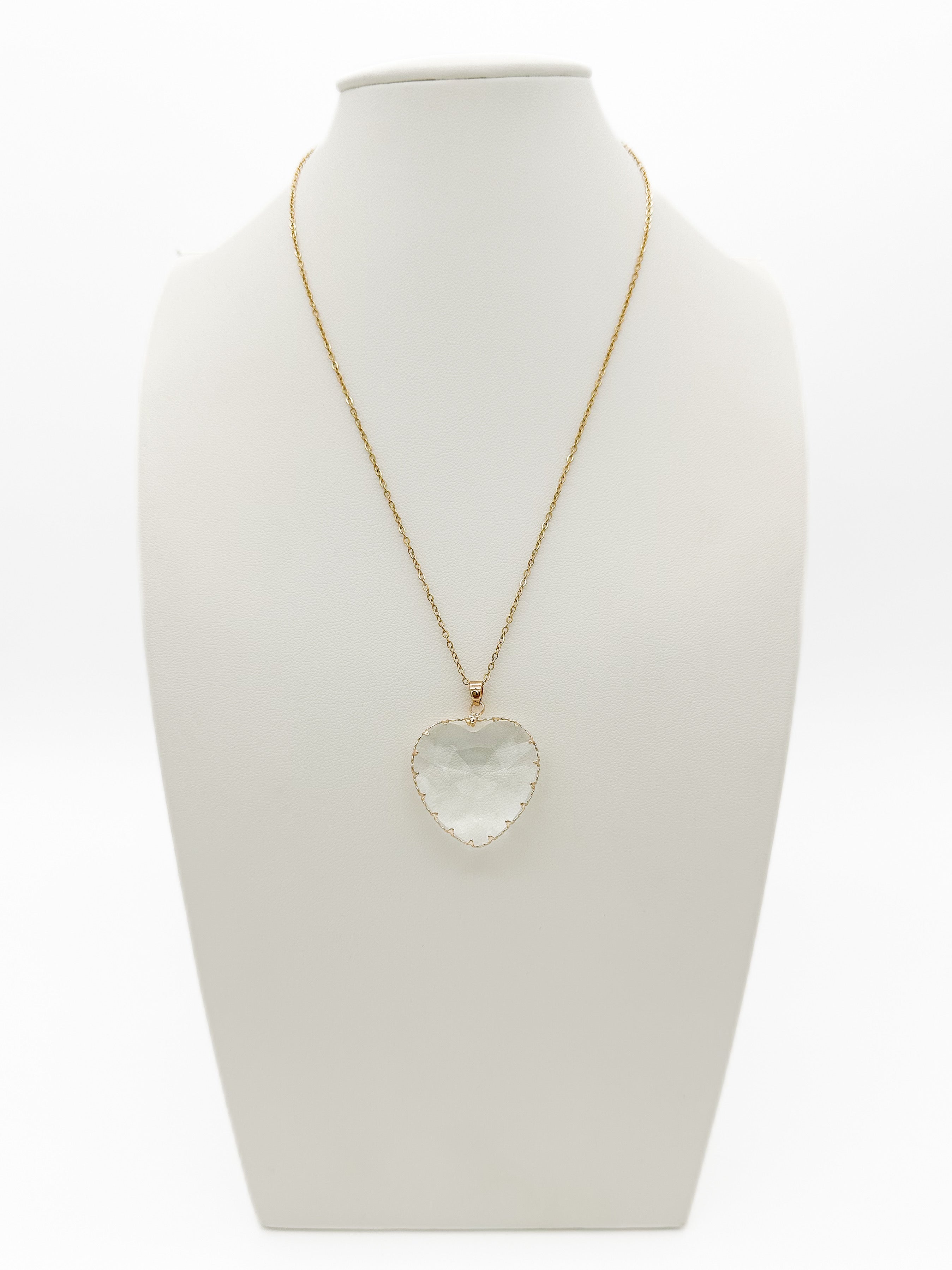 Collar Corazón Cristal