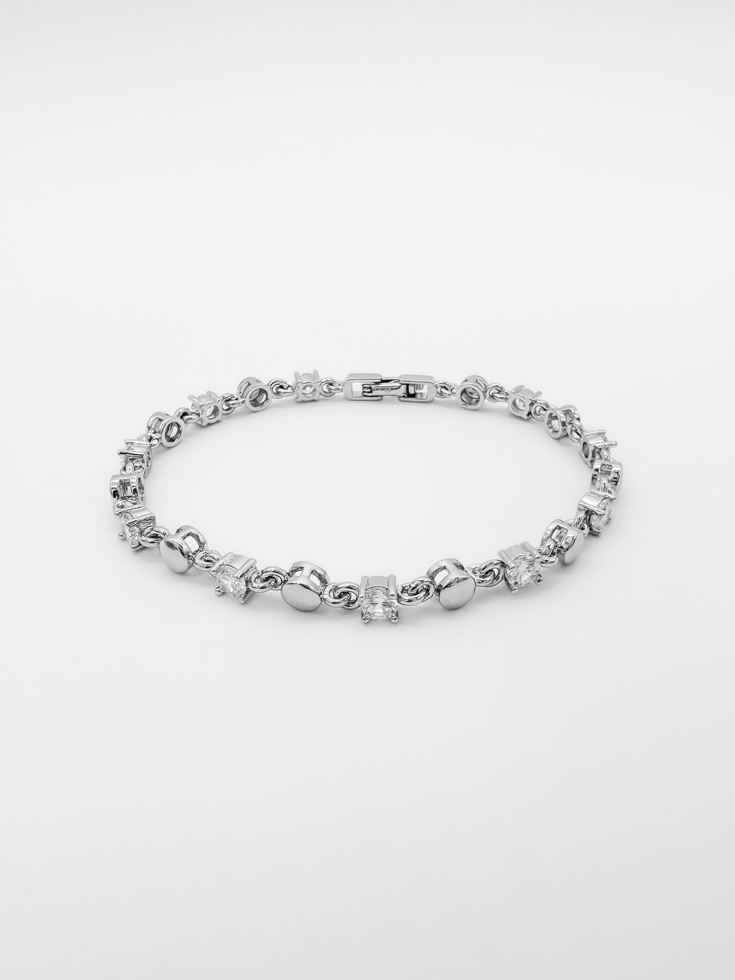 Pulsera Zirconias Redondas