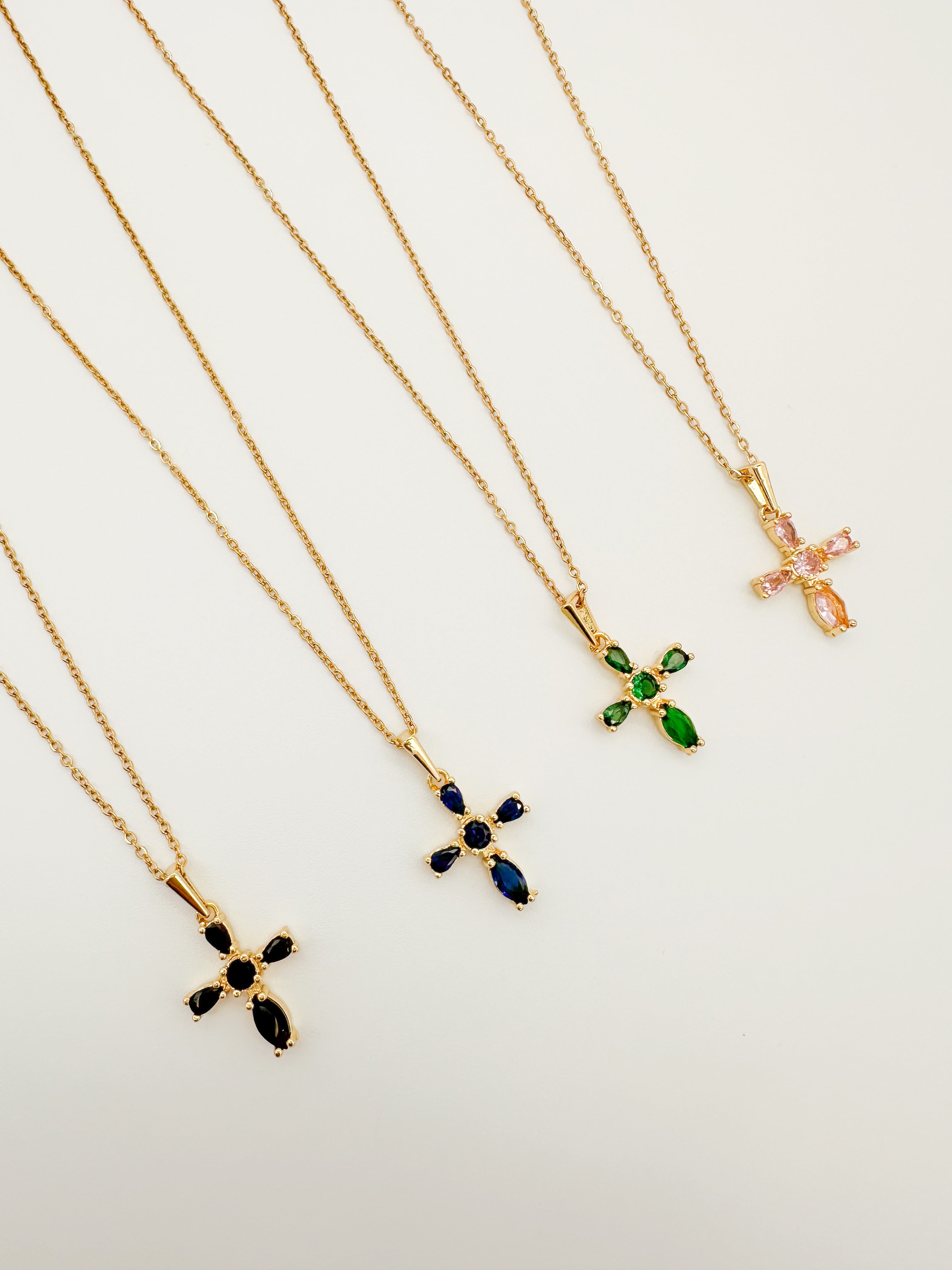 Collar Cruz - Varios colores