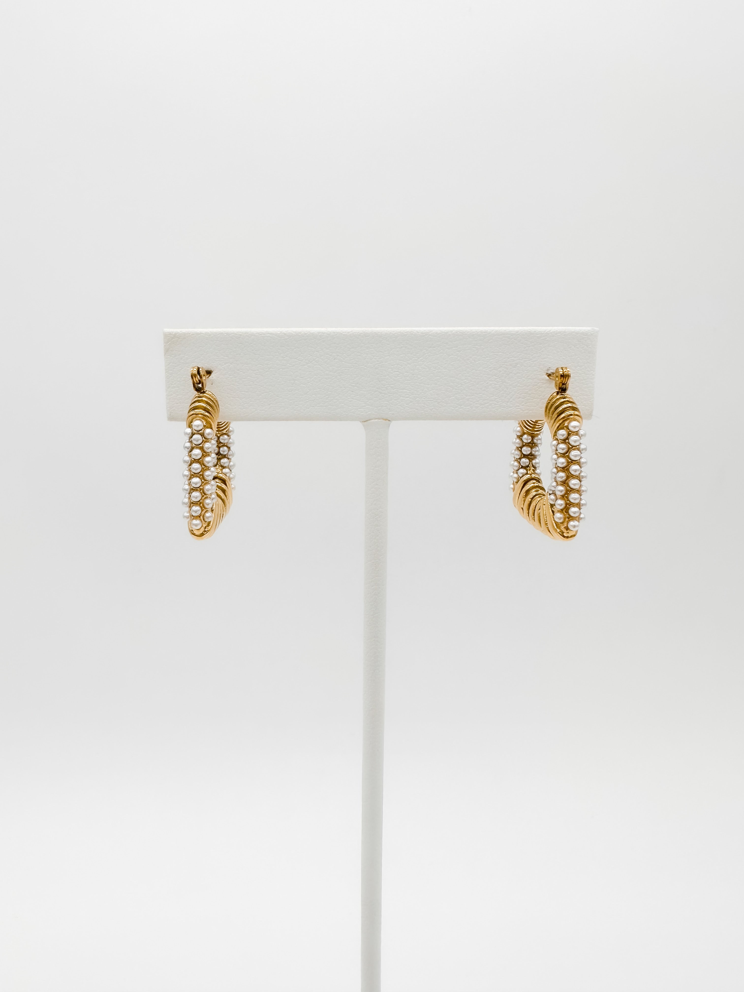 Hoops Mini Perlas