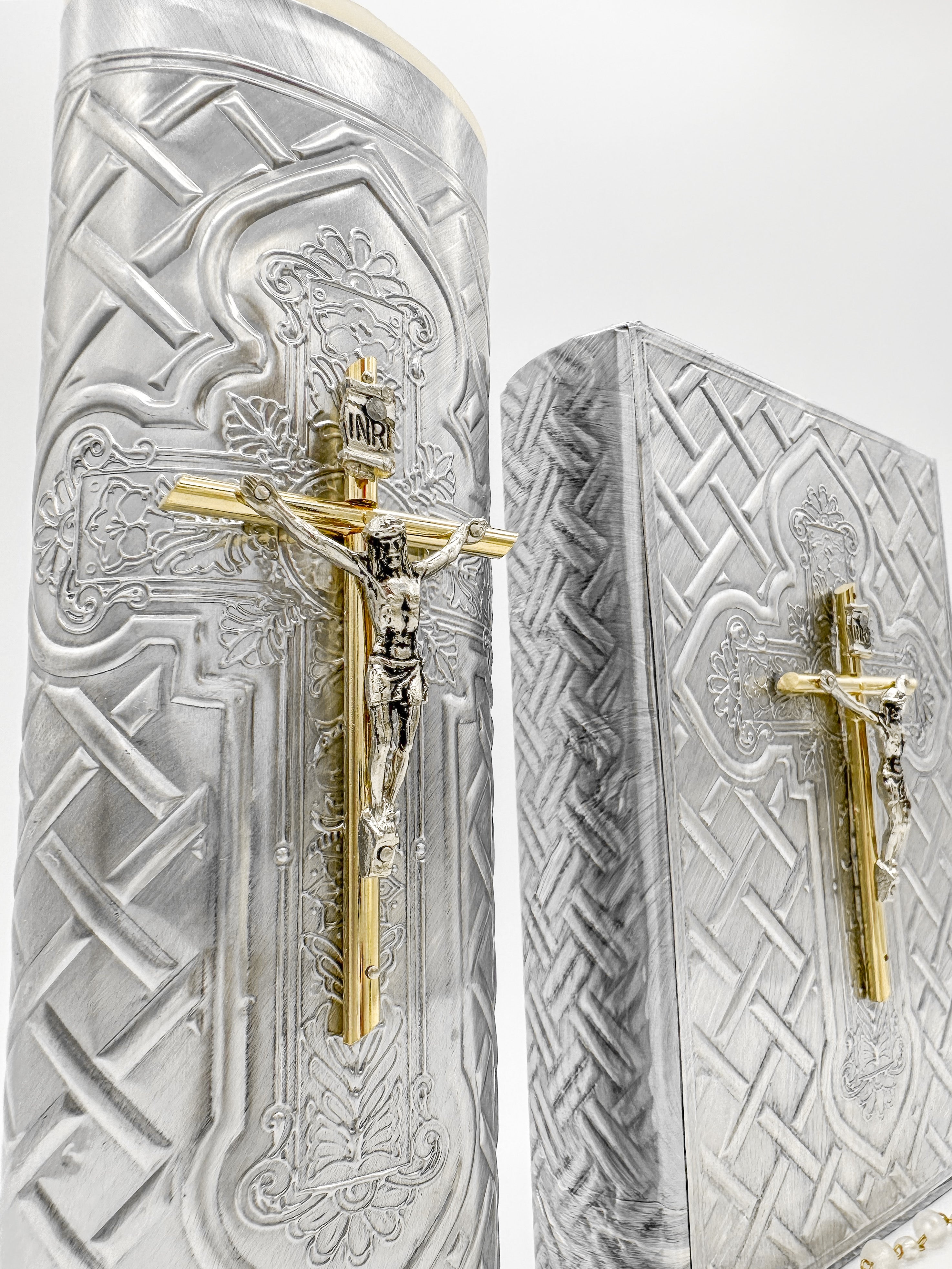Kit Cristo Plateado