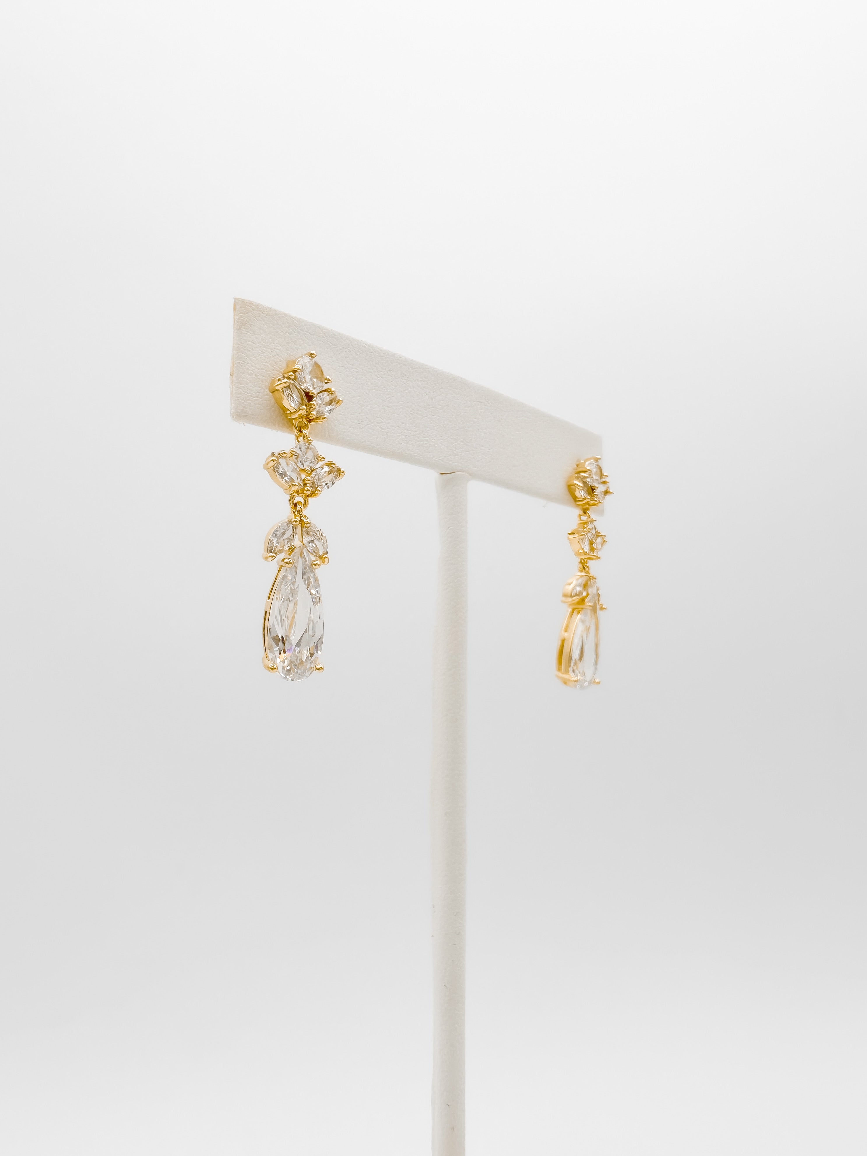 Aretes Gota Zirconia