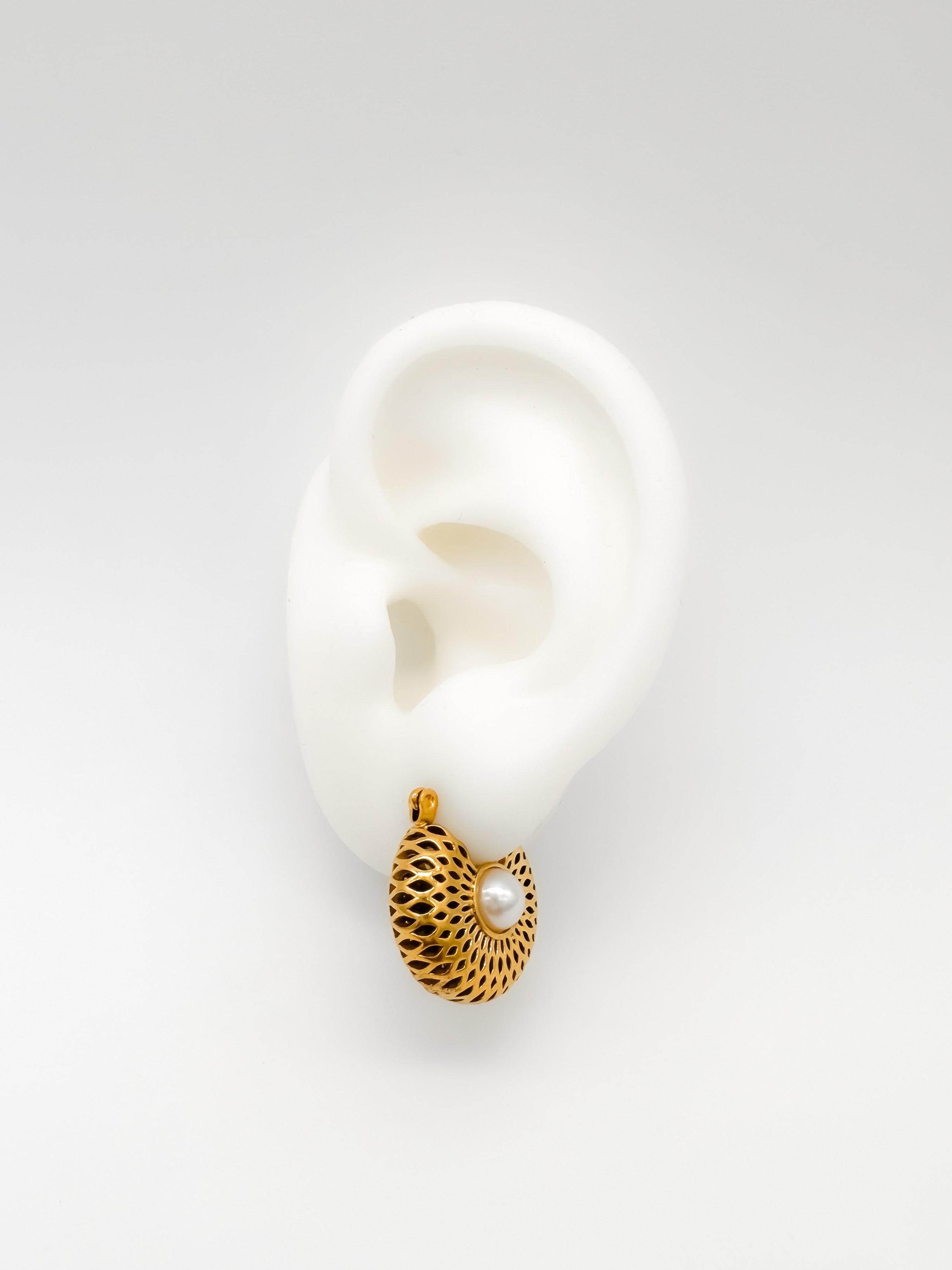 Hoops Rejilla Perla