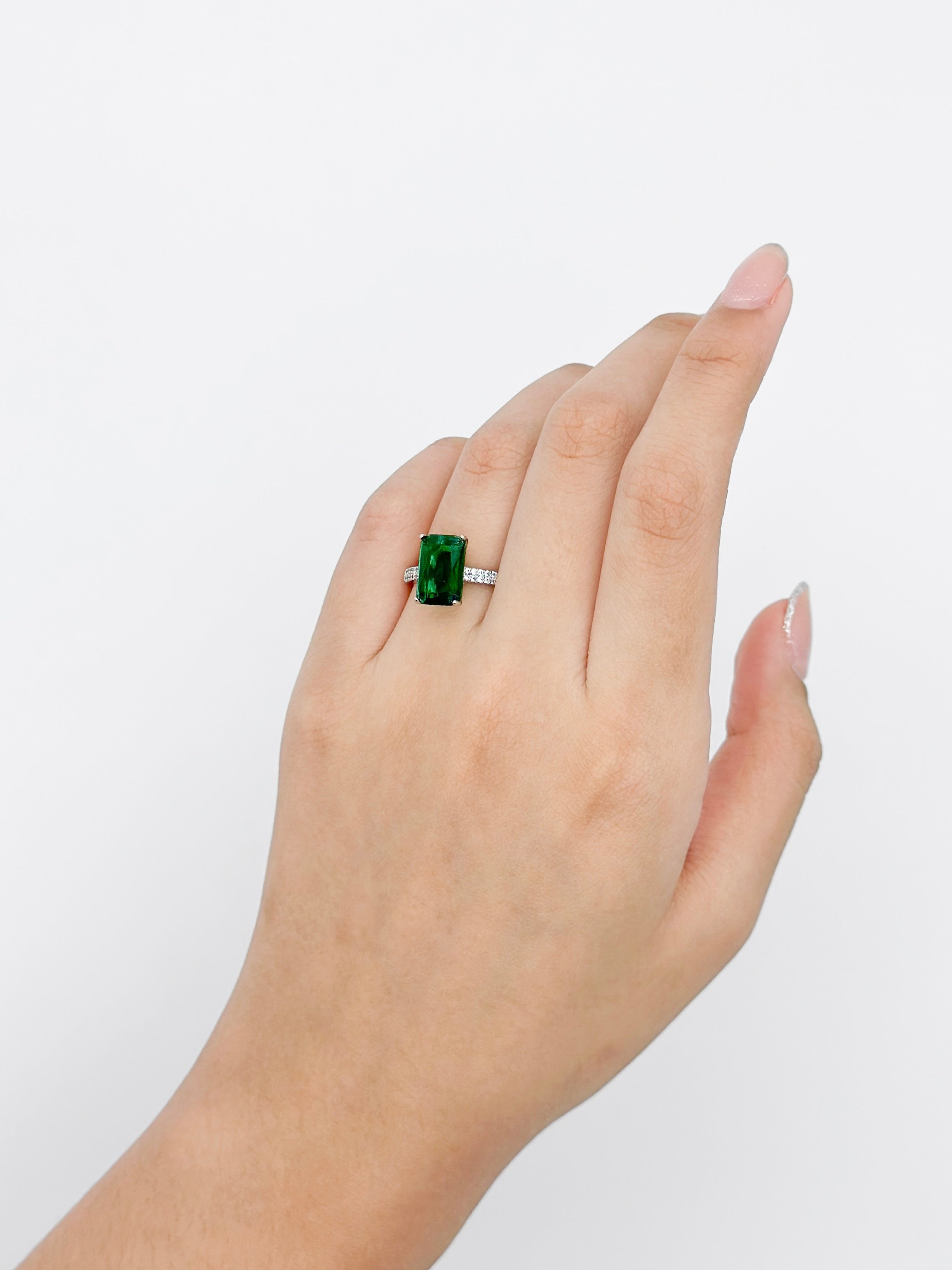 Anillo Baguette de Plata