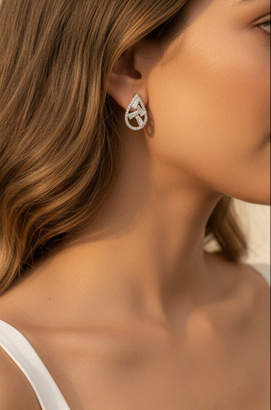 Aretes Gota Contorno
