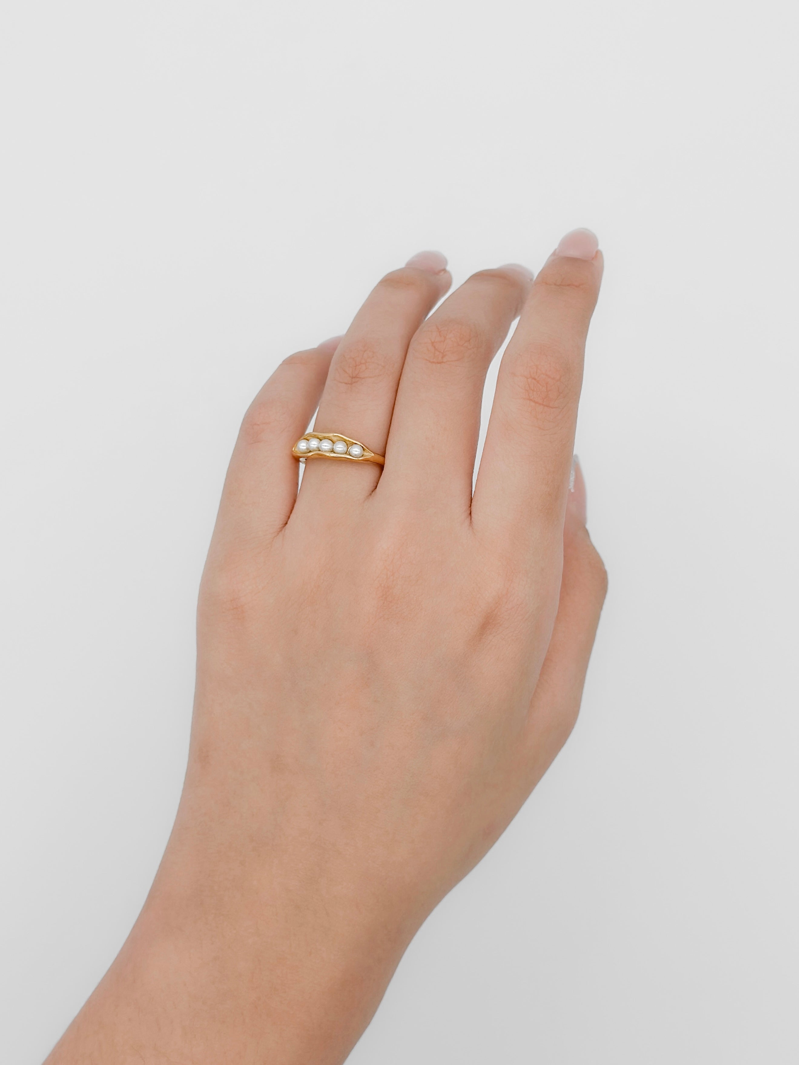Anillo Perlas