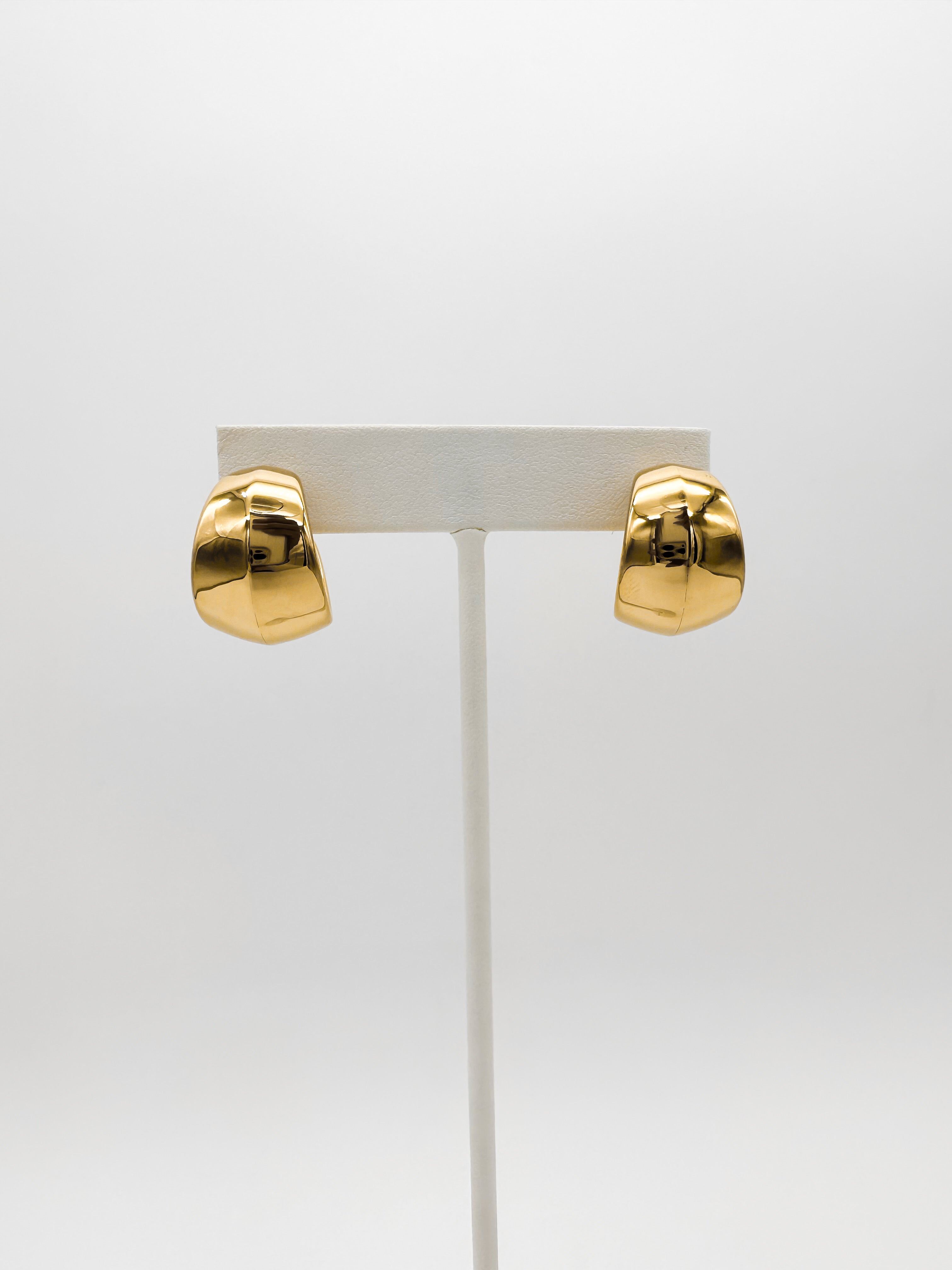 Aretes Biseles Bold