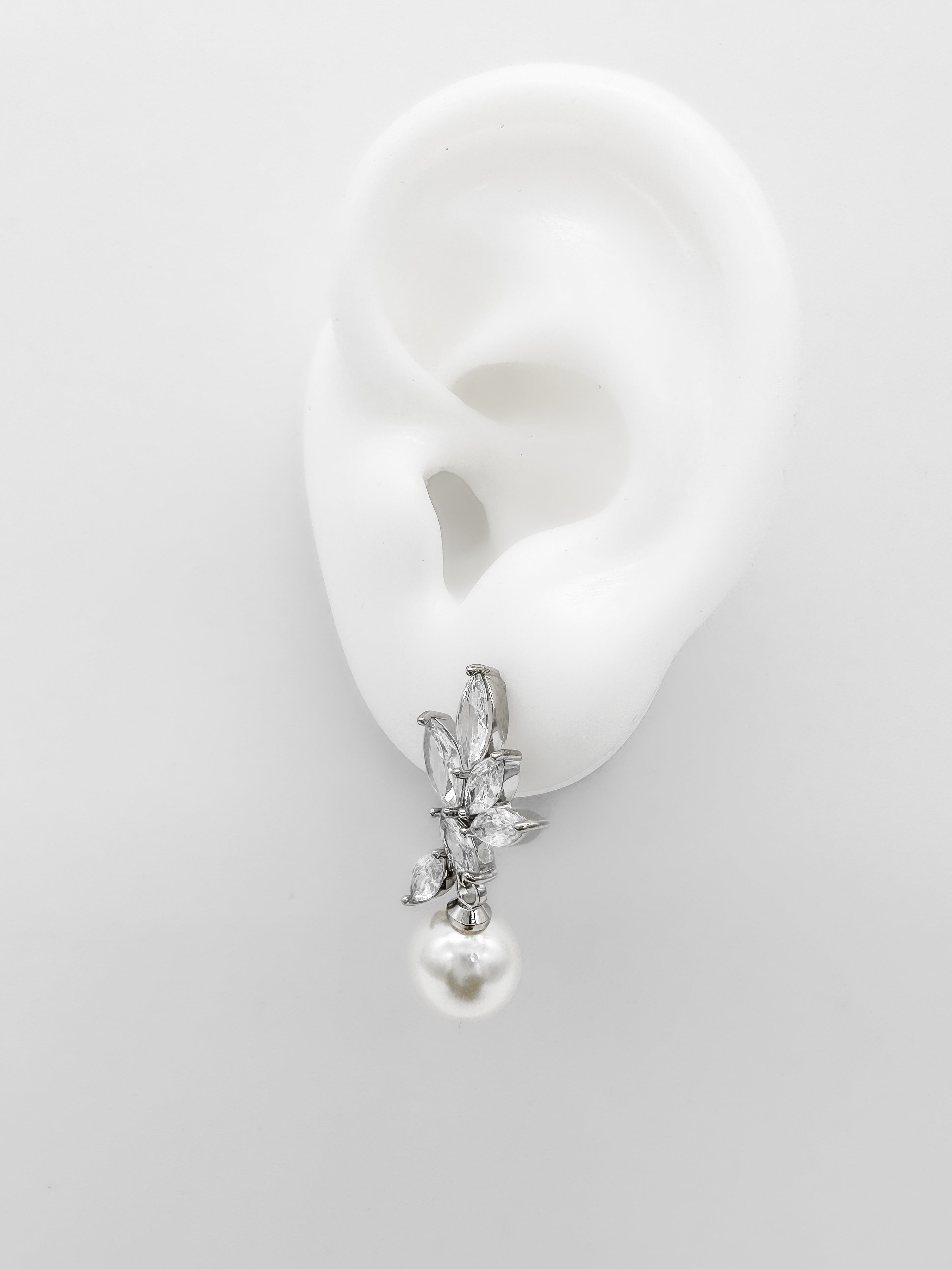 Aretes Marquises Perla