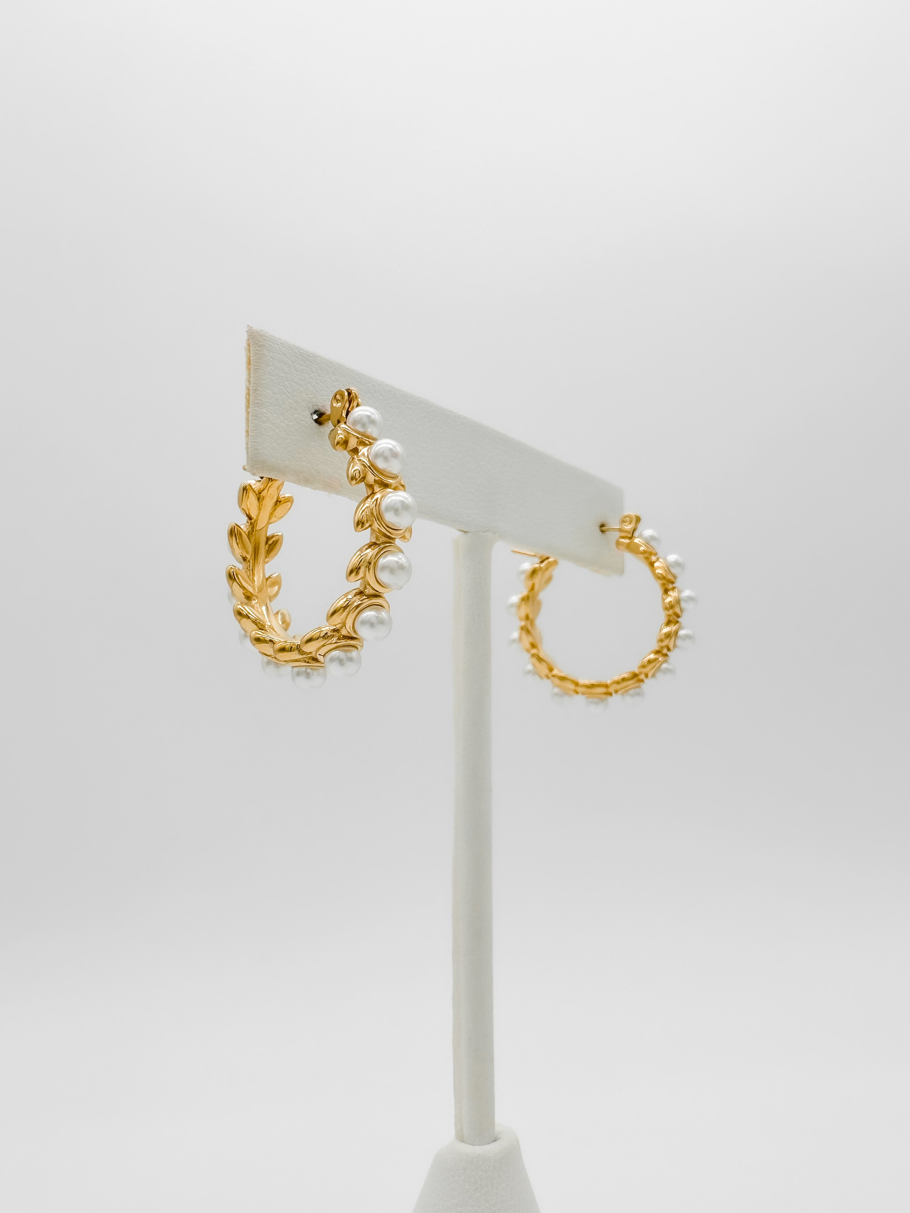 Hoops Hojitas y Perlas