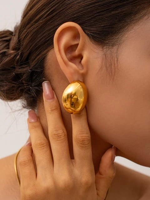 Aretes Media Bola Maxi
