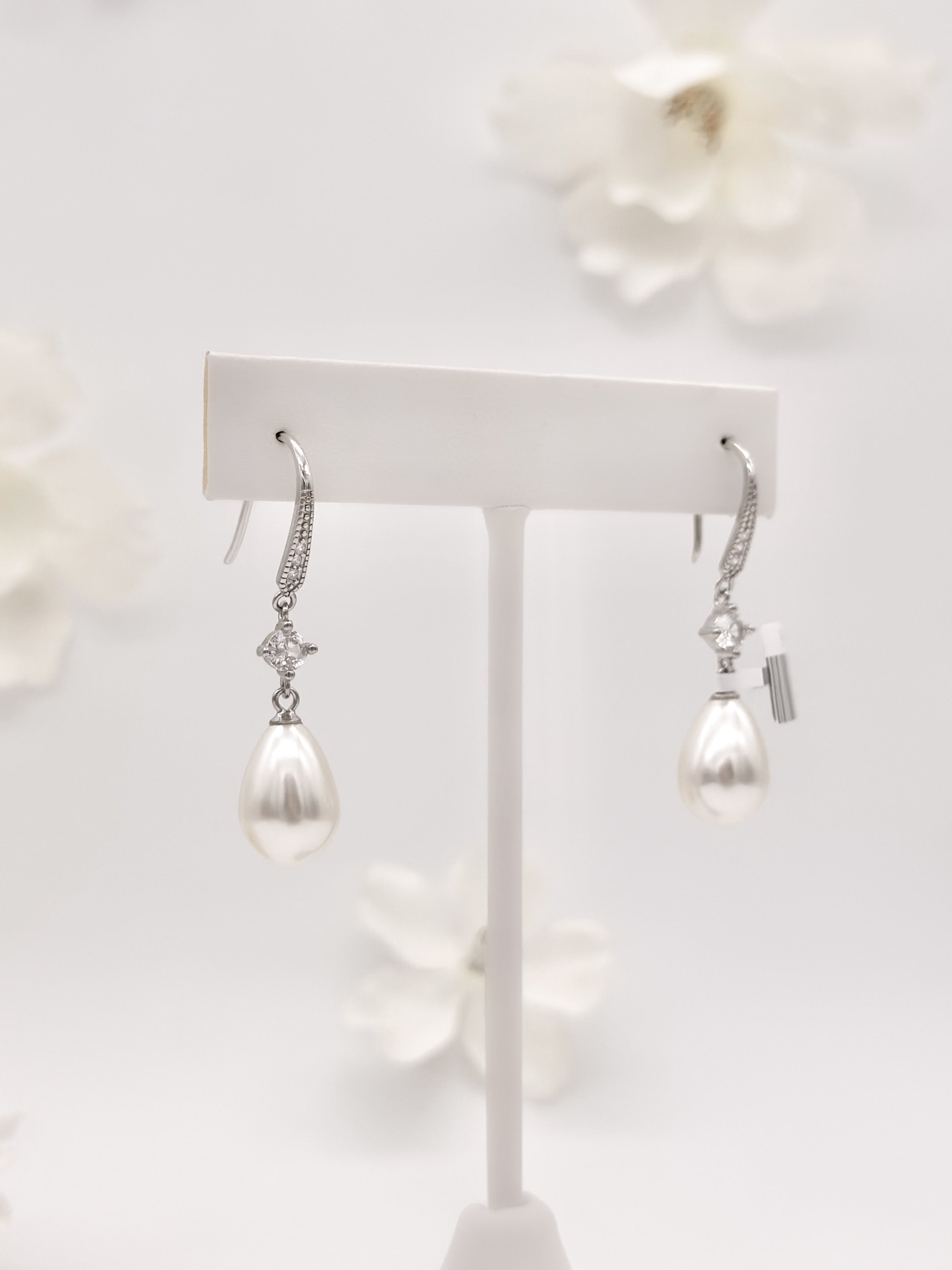 Aretes Perla Gota