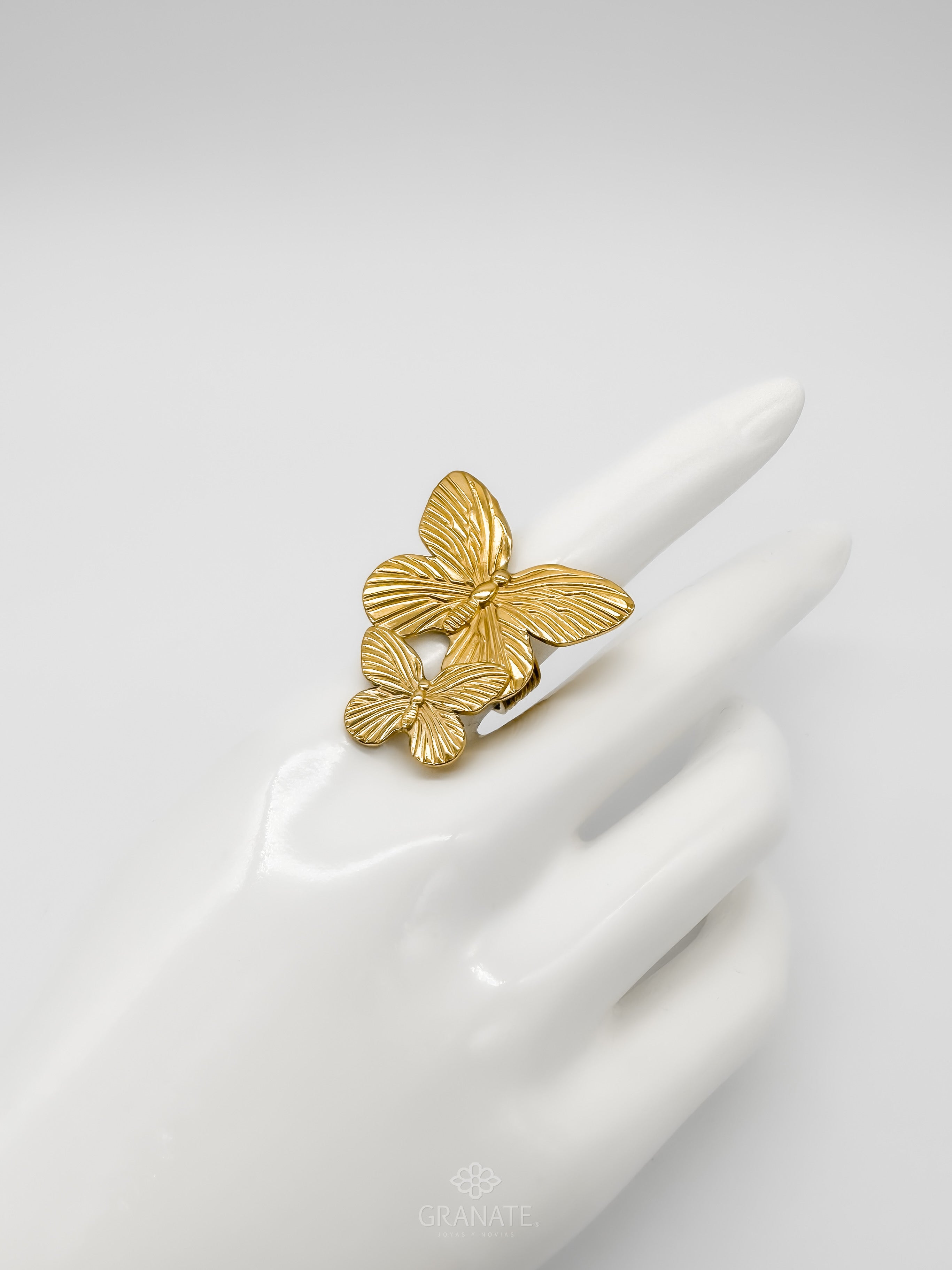 Anillo Ajustable Mariposas