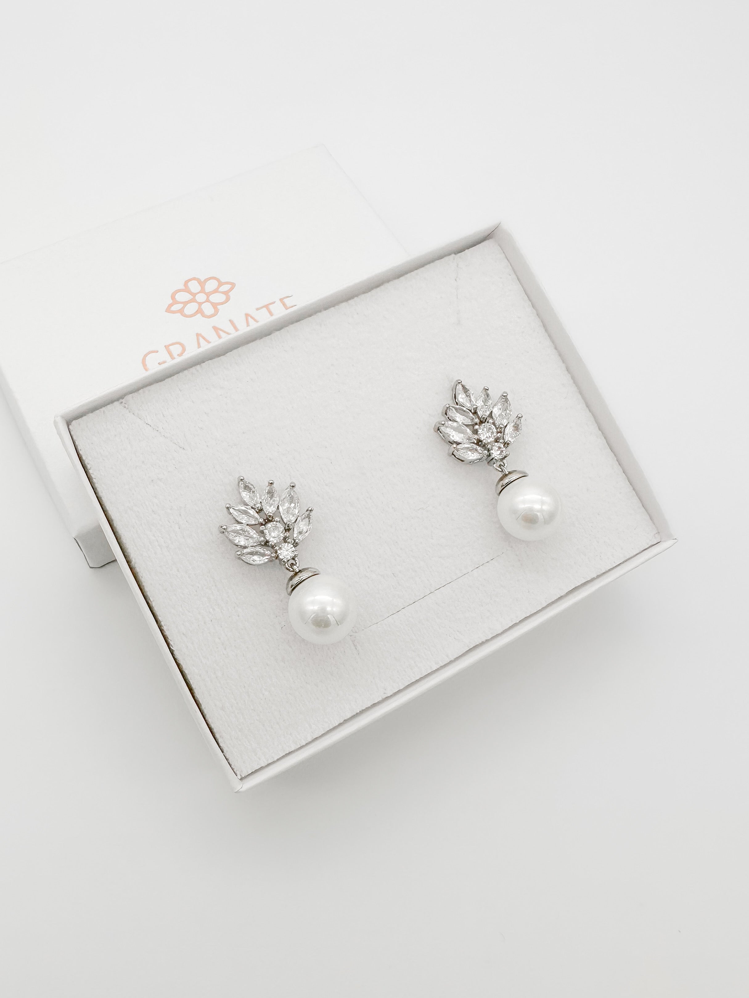 Aretes Marquises Perla
