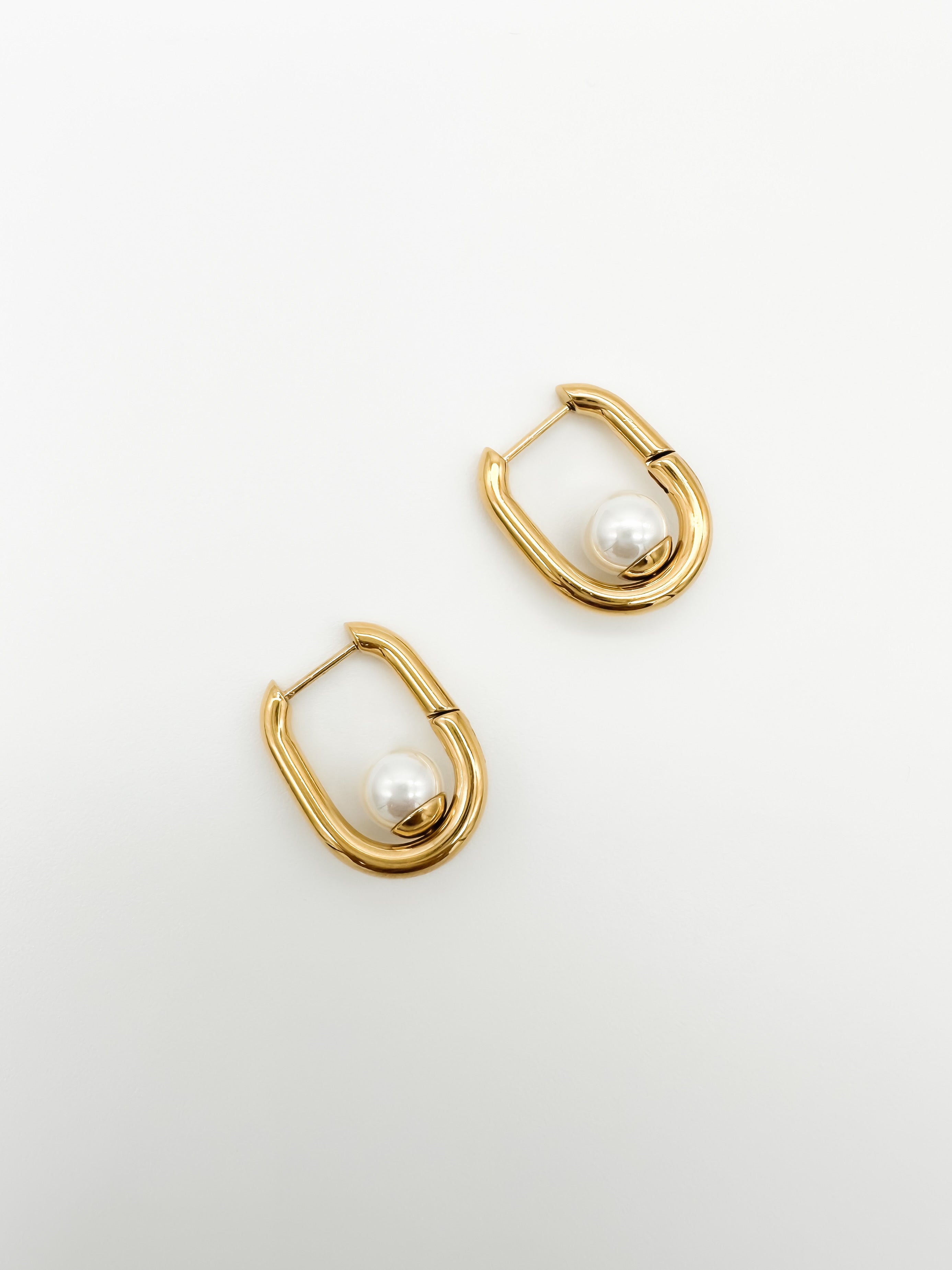 Hoops Oval Perla