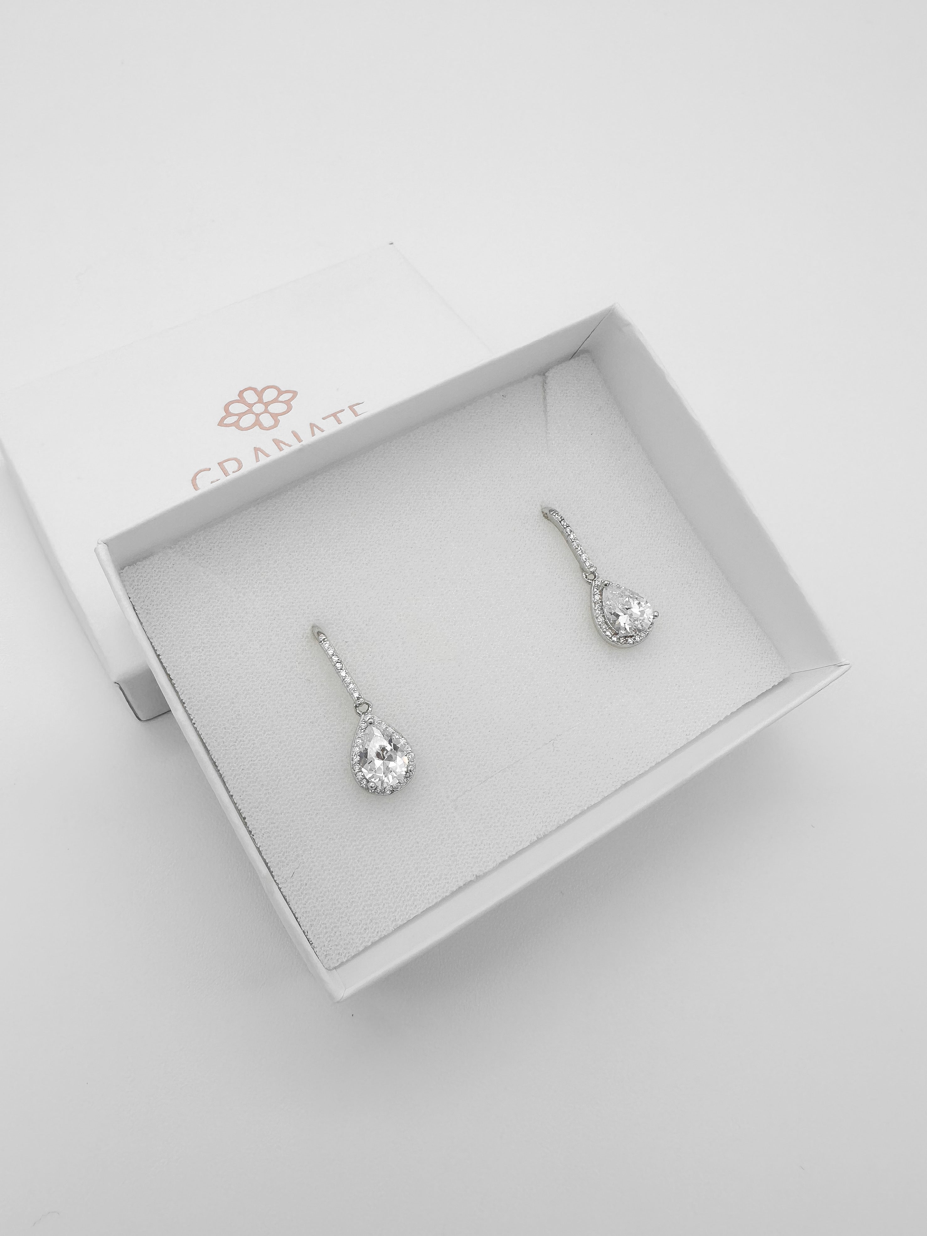 Arete Gota Halo de Plata