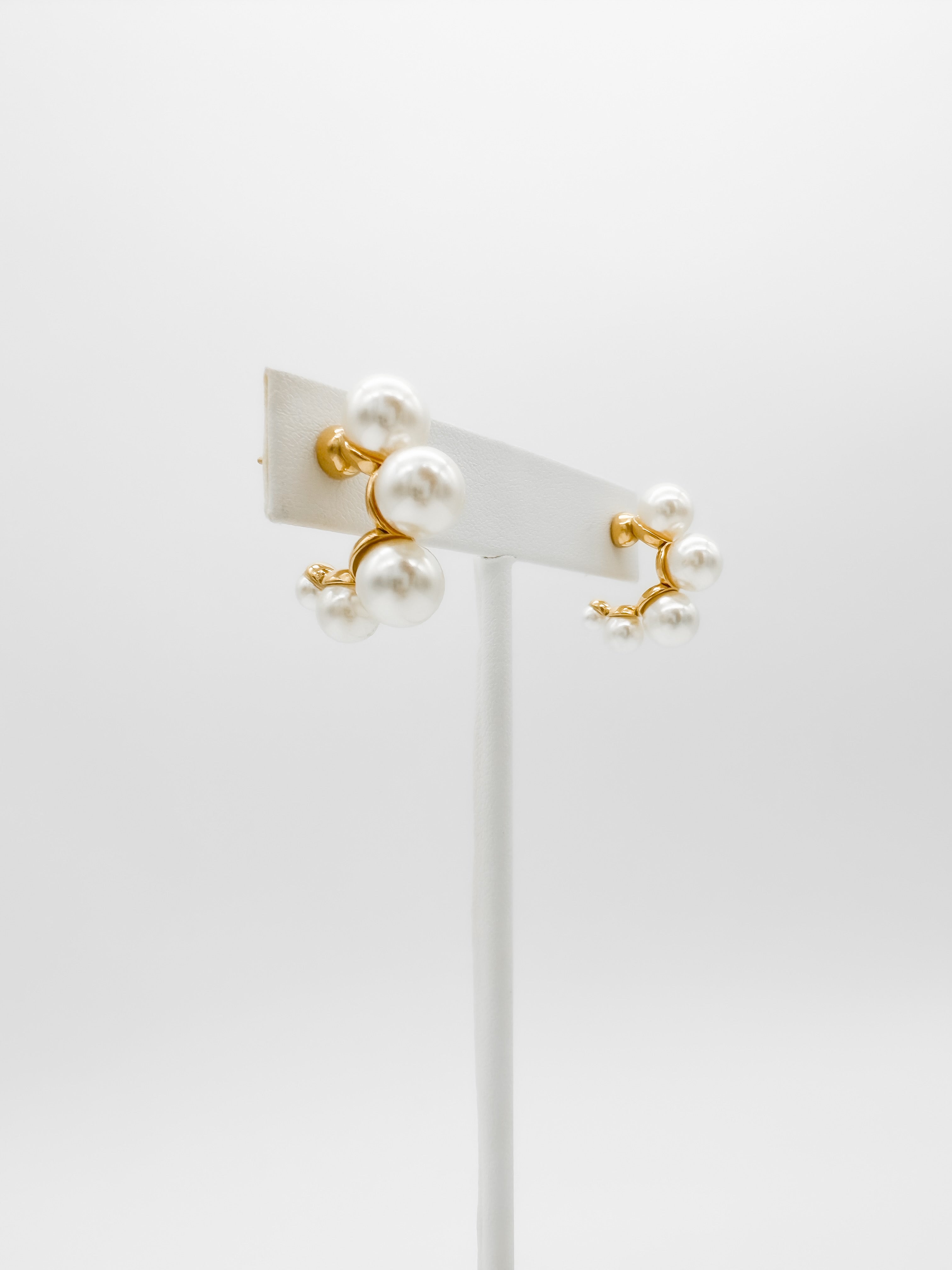 Aretes Perlas Descendientes