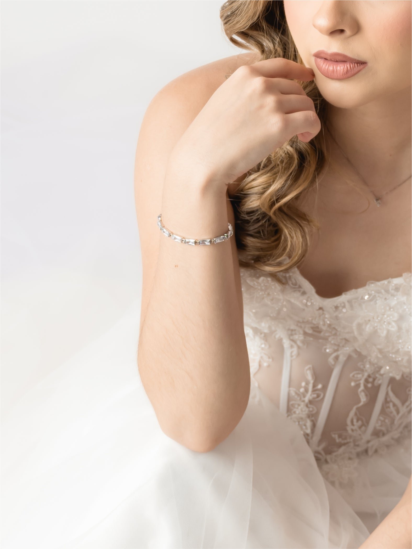 Pulsera Rectángulos Zirconias
