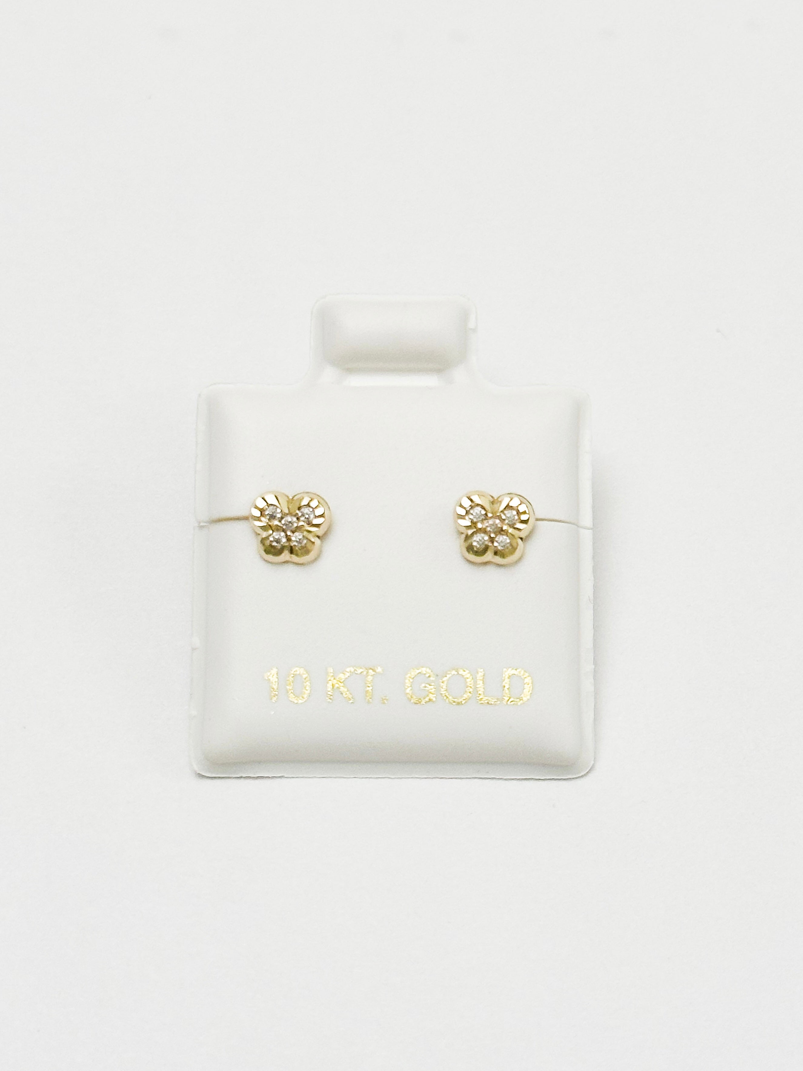 Mariposa Diam Oro 10k