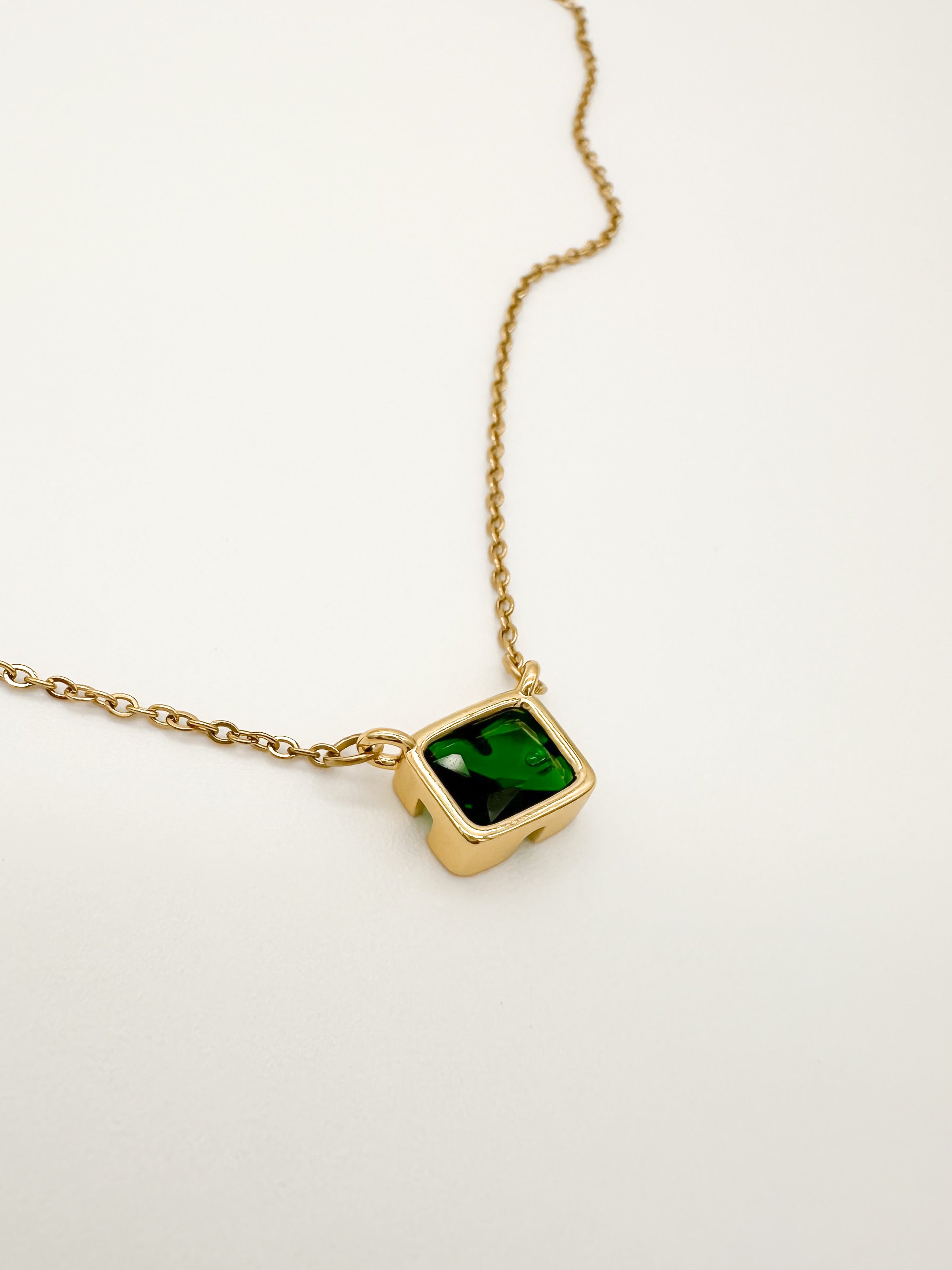 Collar Cristal Negro