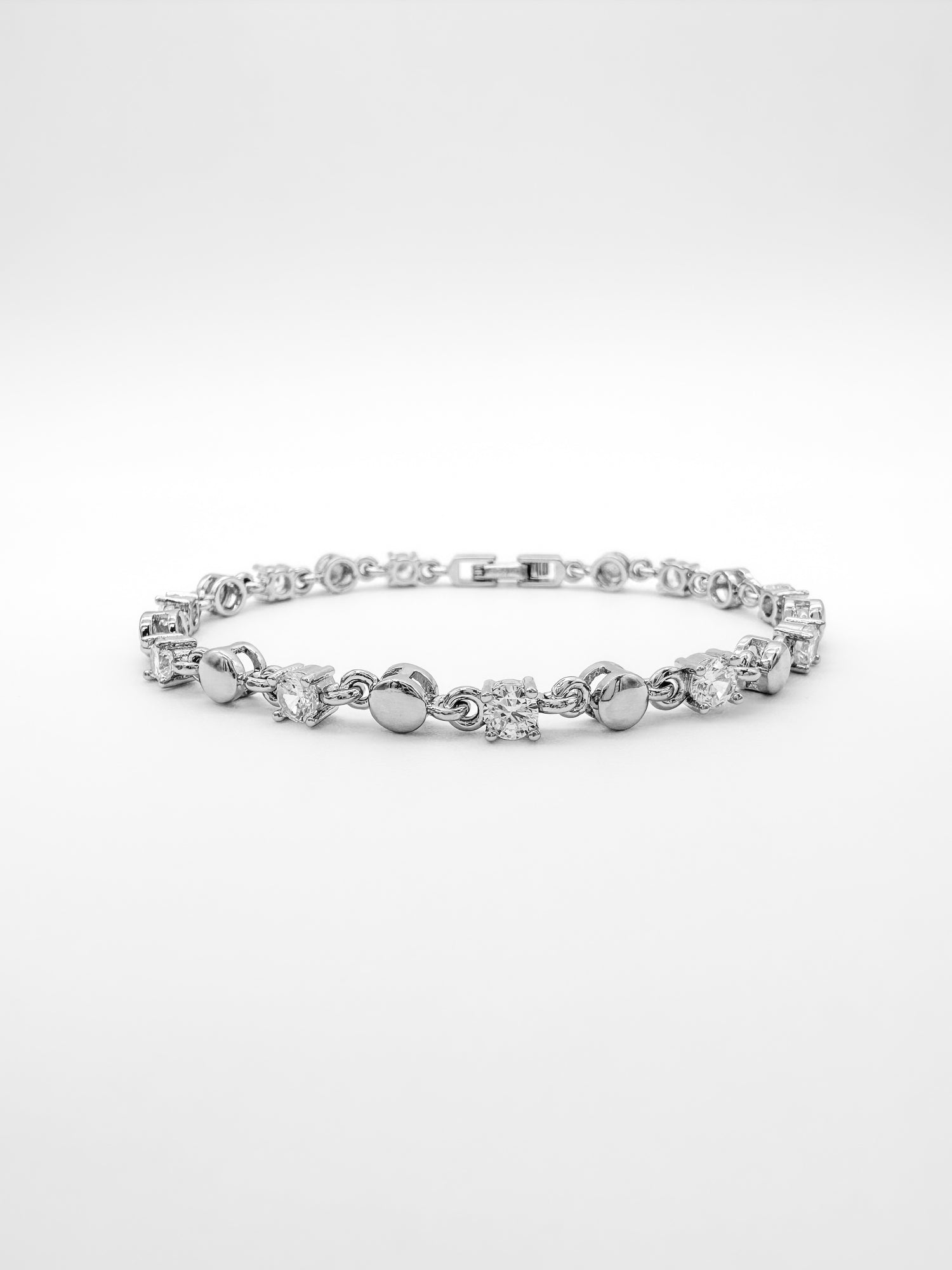 Pulsera Zirconias Redondas