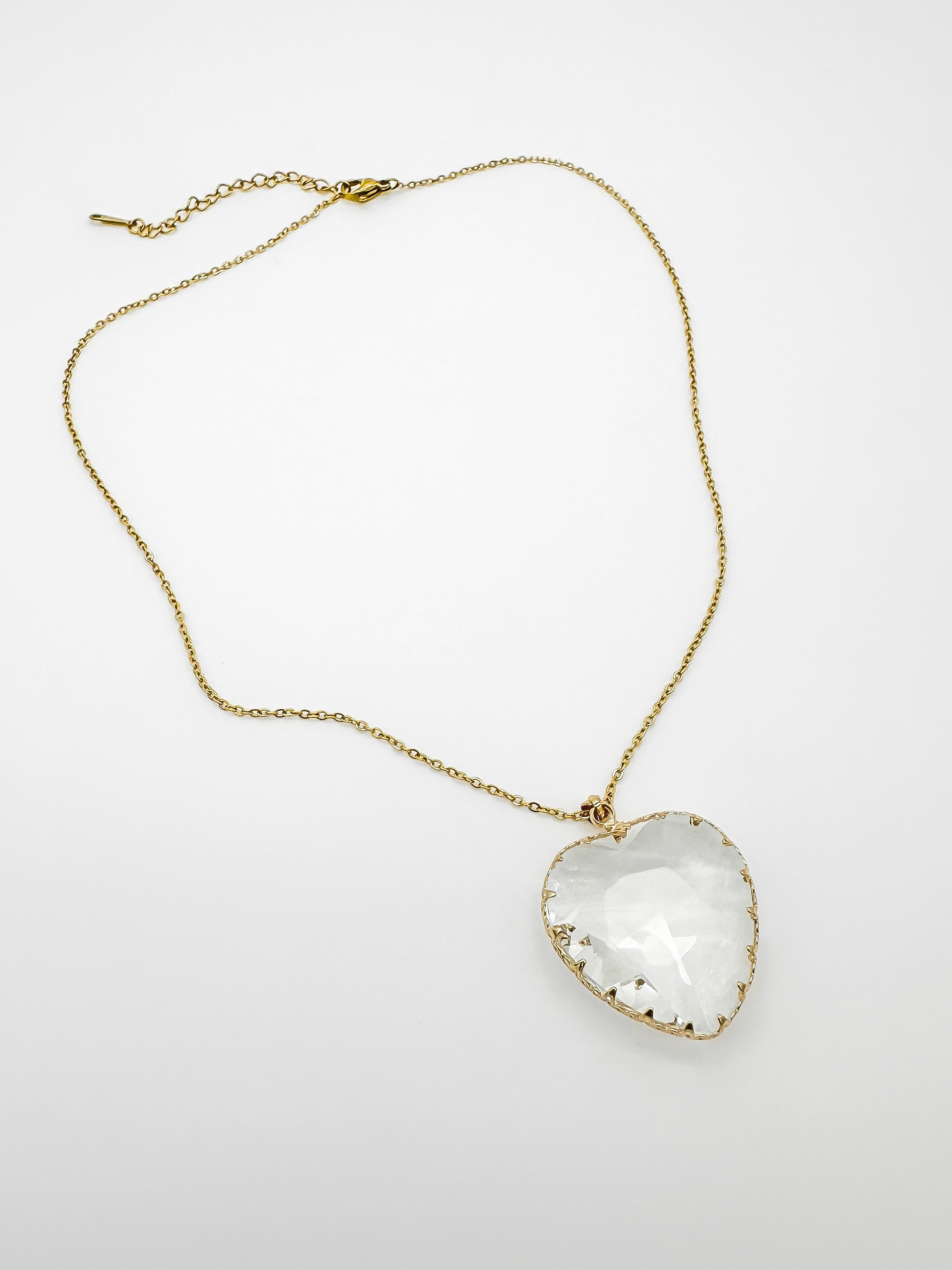 Collar Corazón Cristal