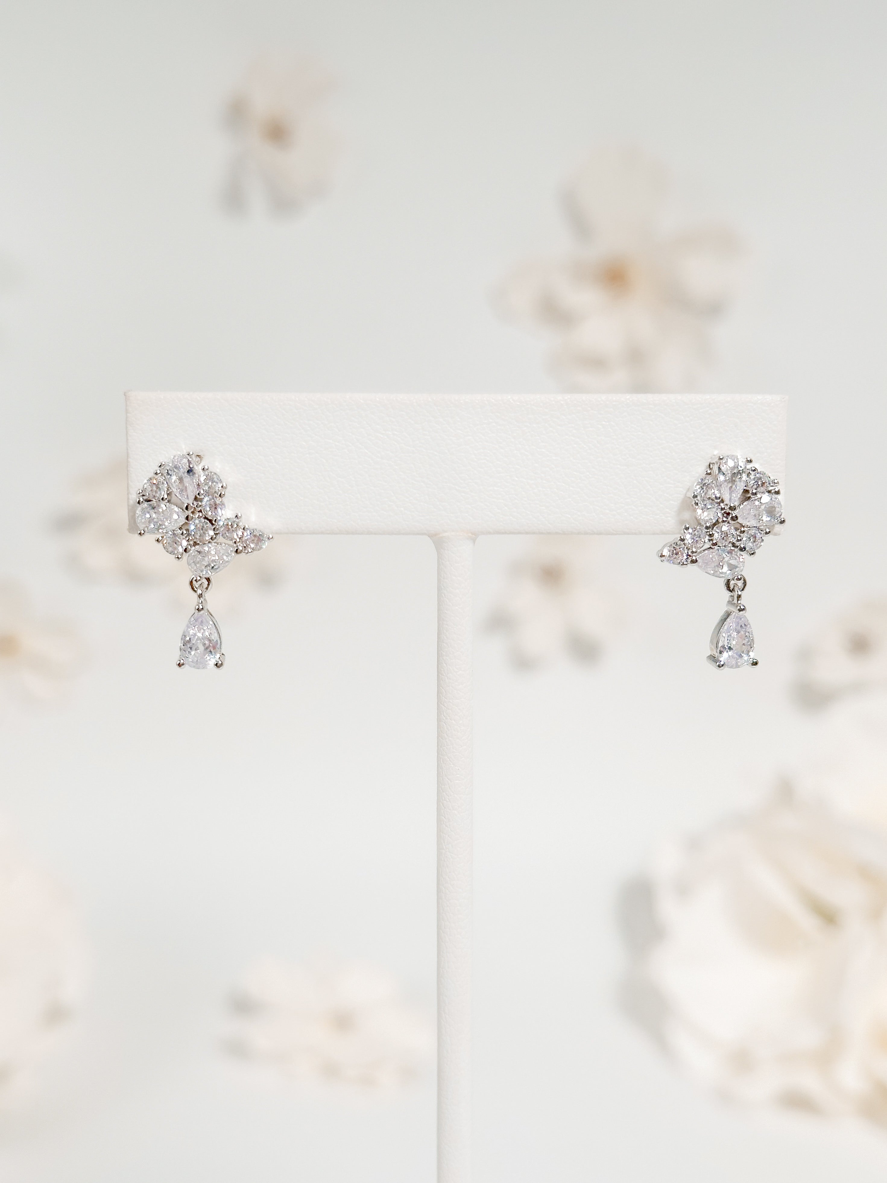 Aretes Mix de Gotas Zirconias