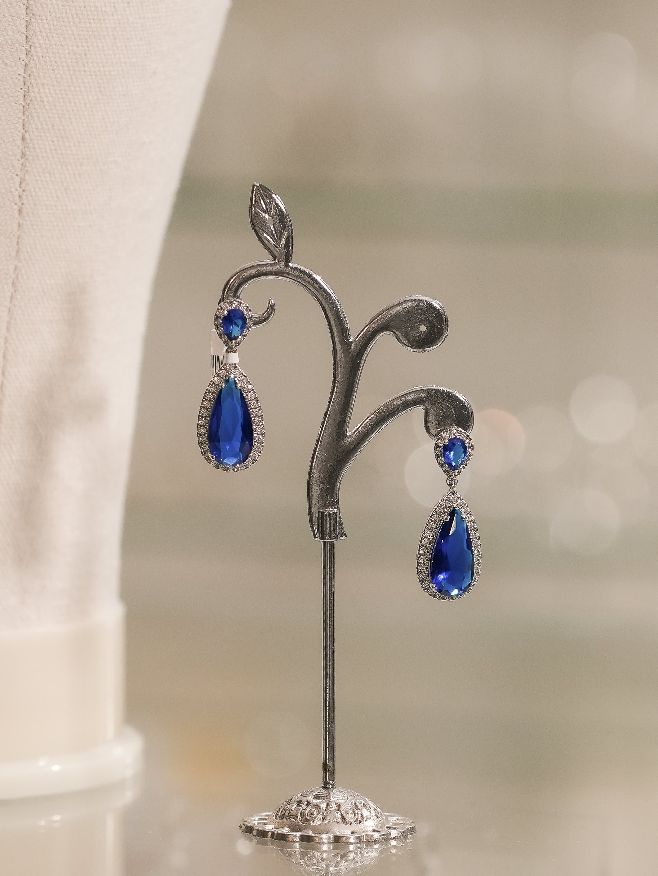 Aretes Gota - Azul