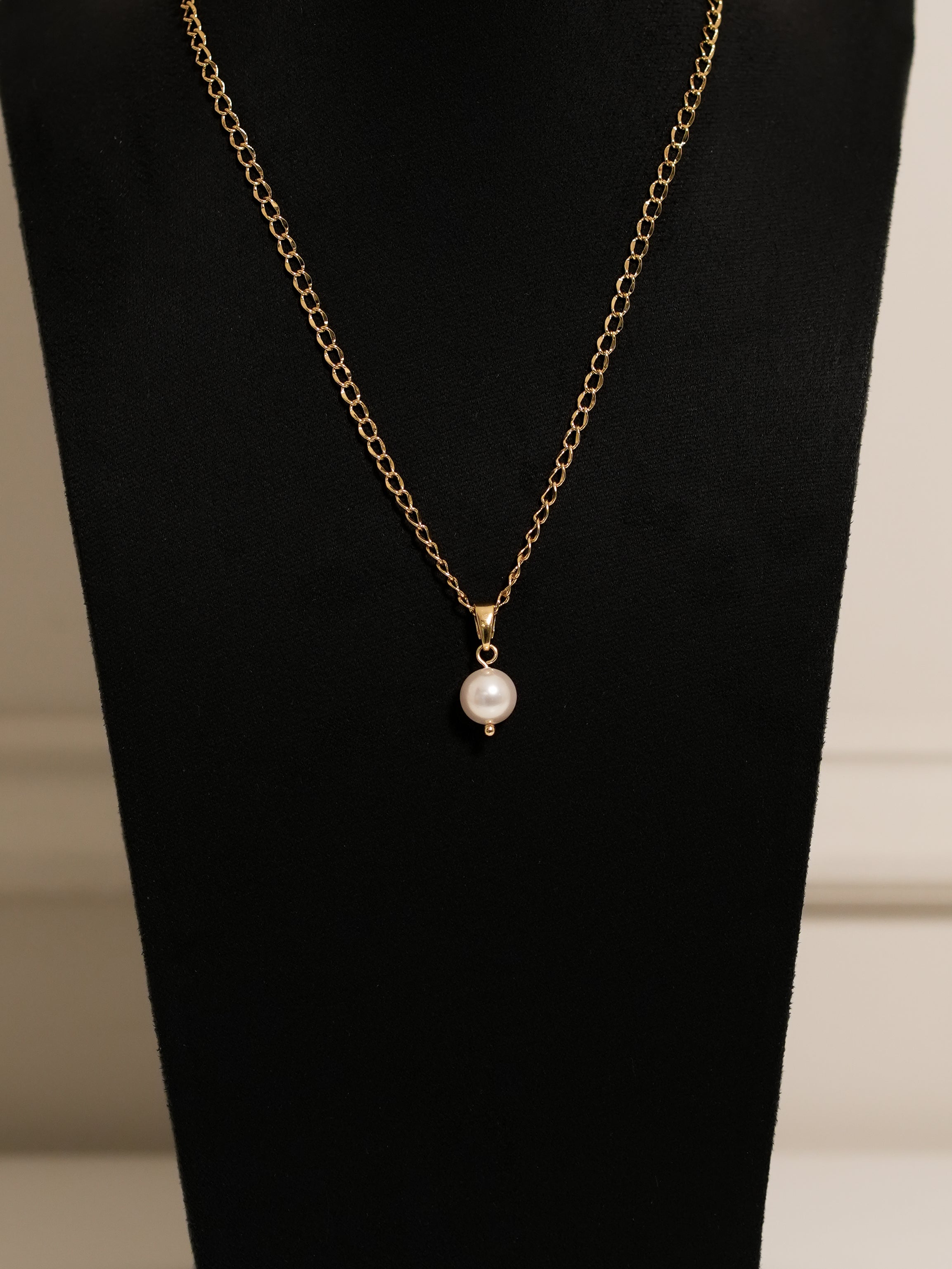 Collar Dije Perla Swarovski