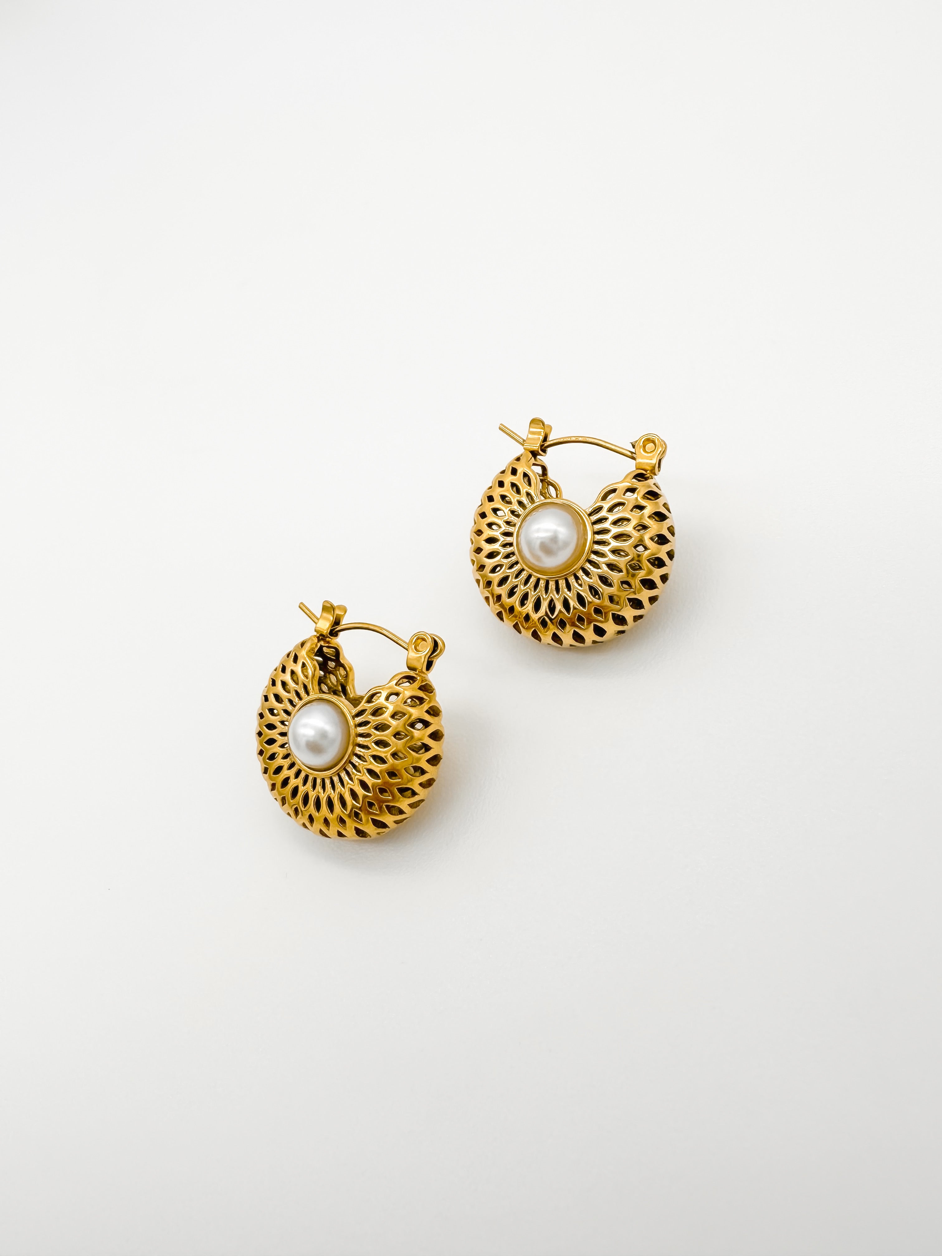 Hoops Rejilla Perla