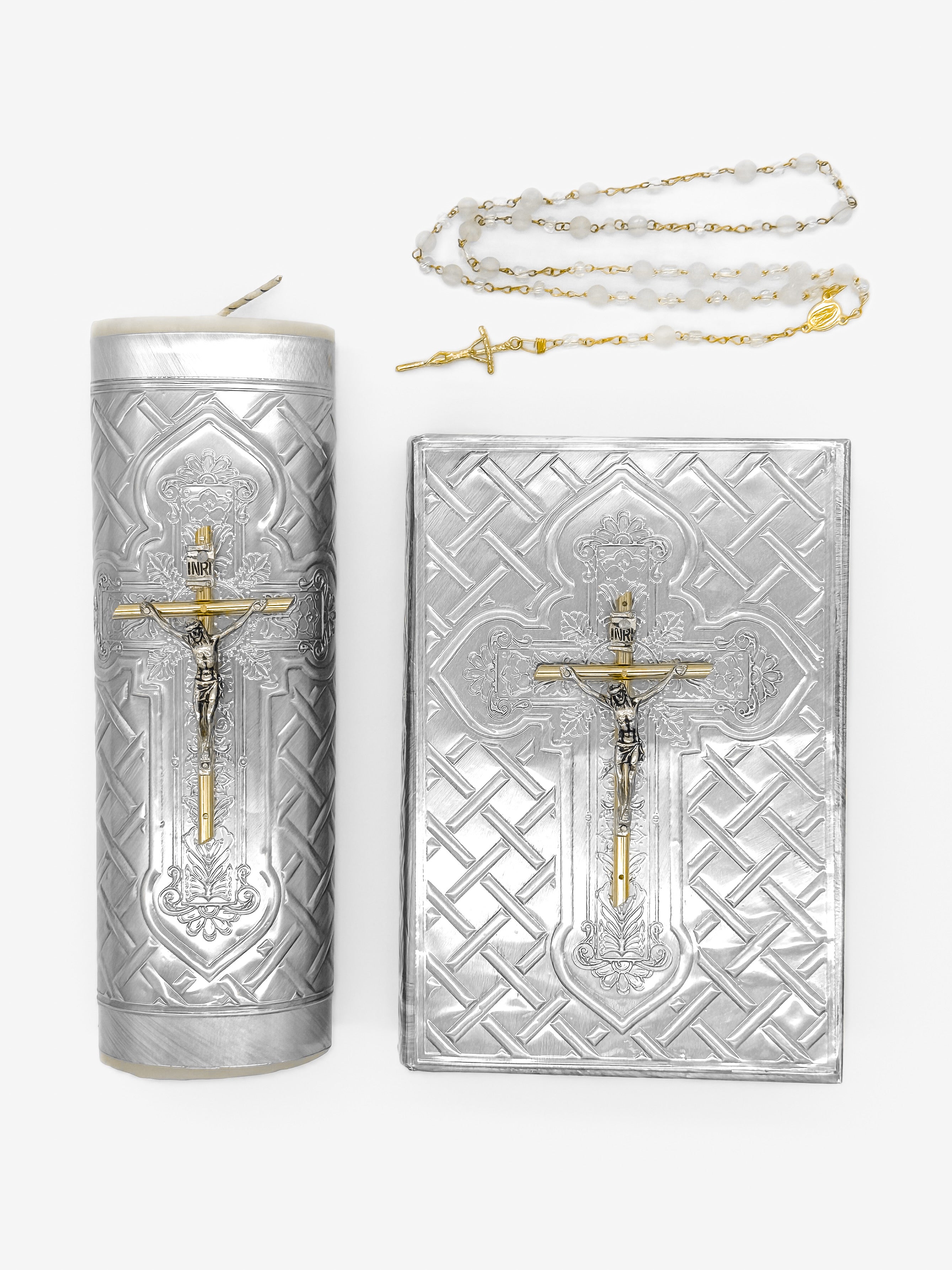 Kit Cristo Plateado