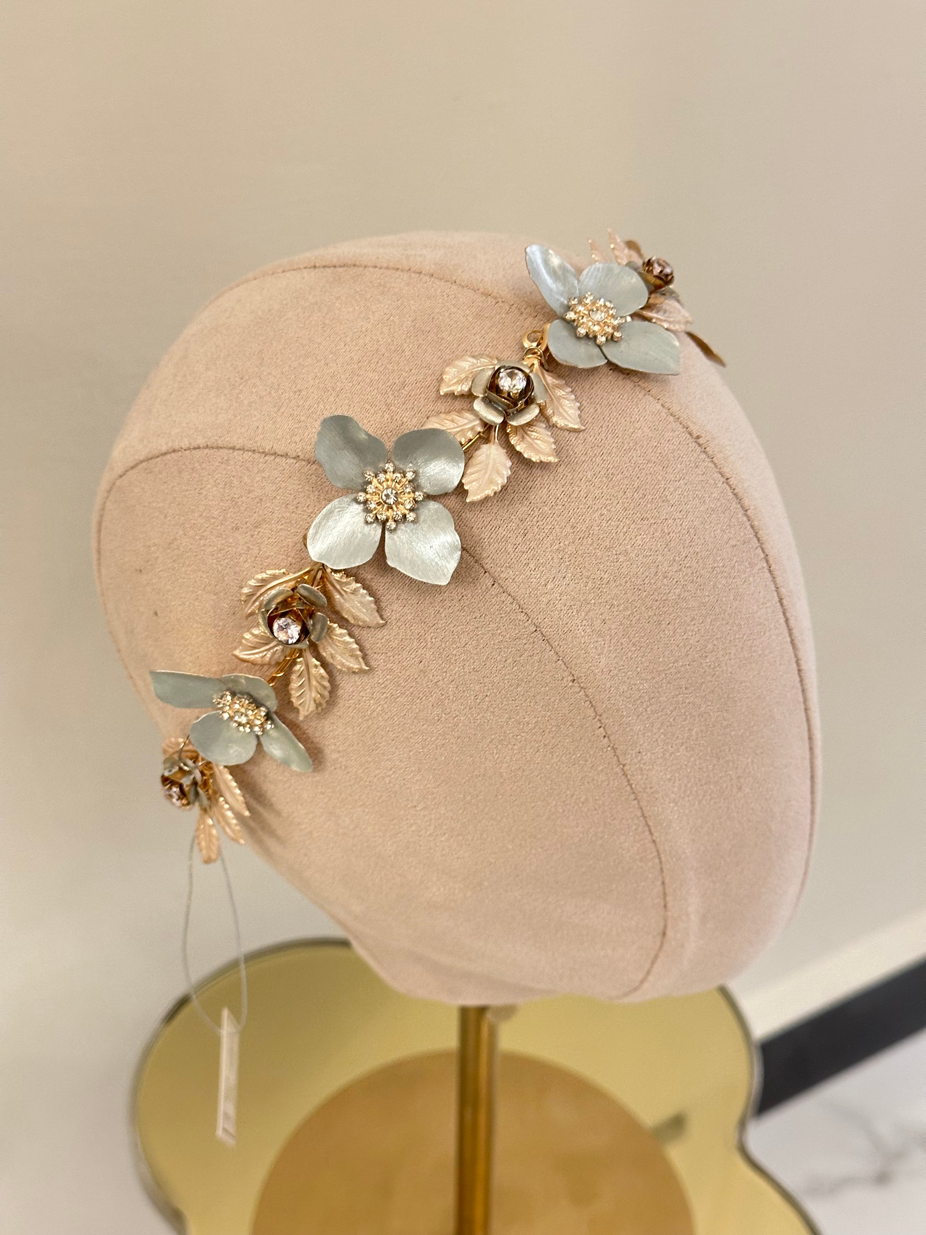 Tocado Bloom Cielo