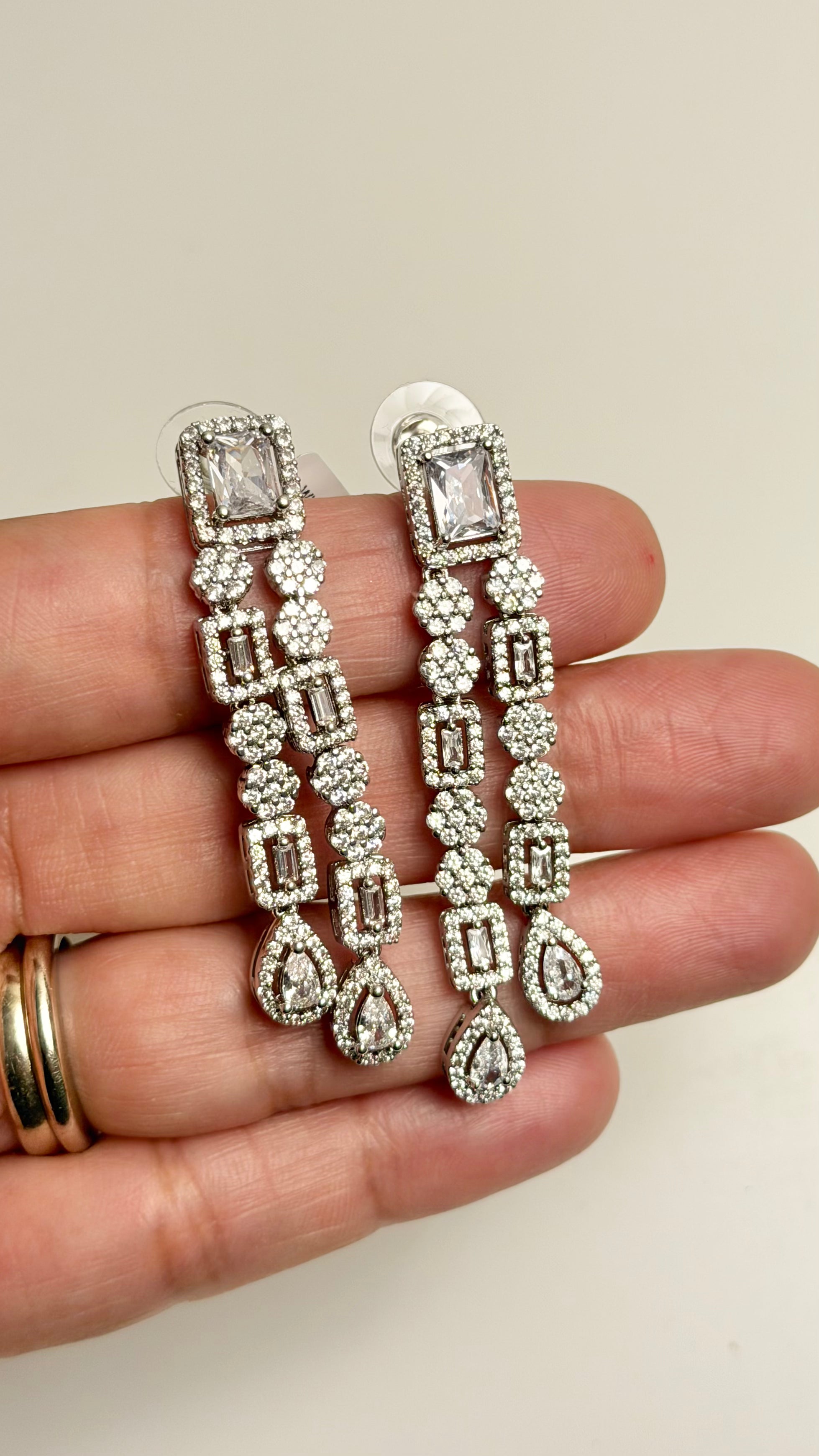 Aretes Rectángulo 2 Líneas