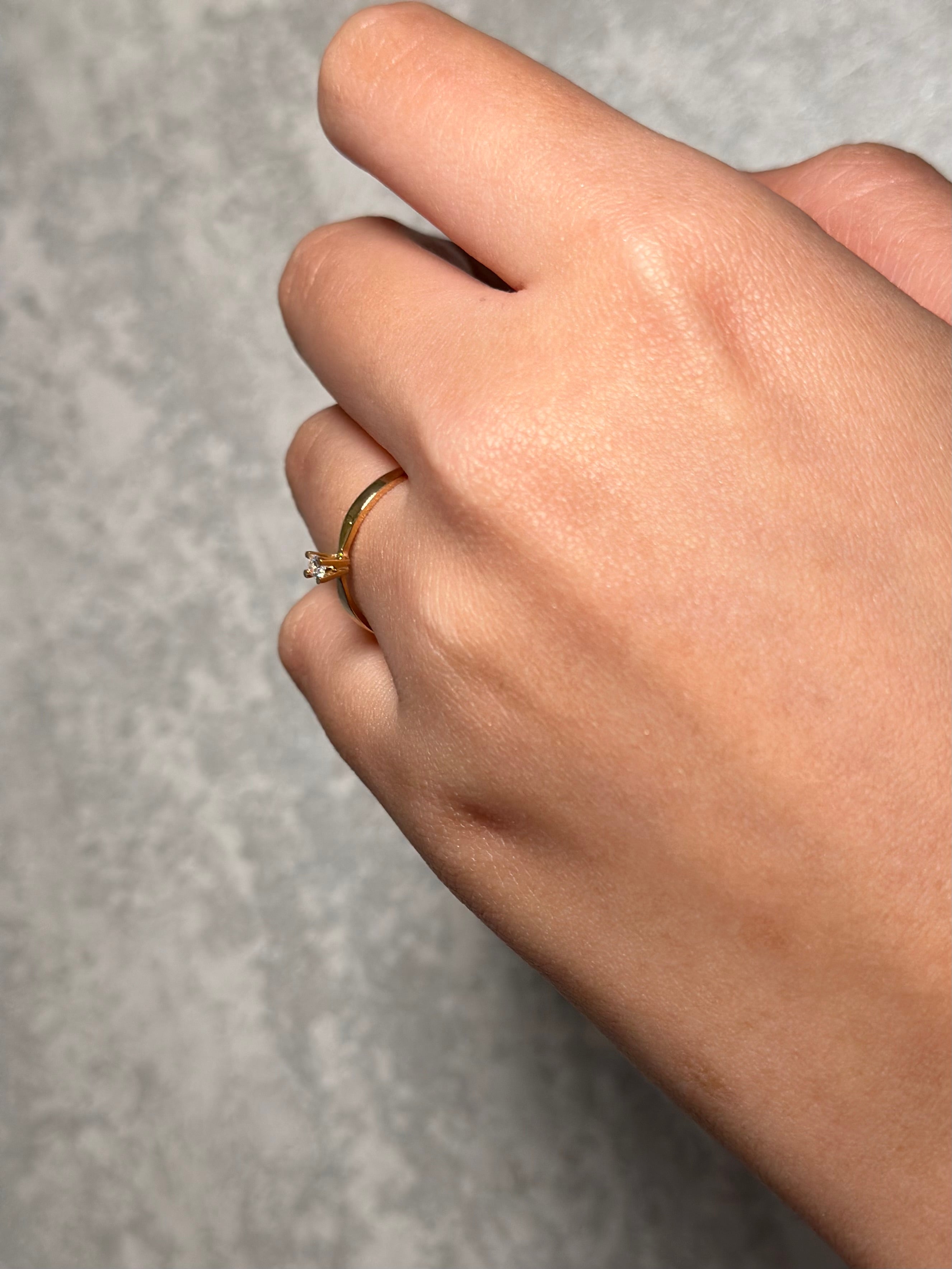 Anillo Solitario