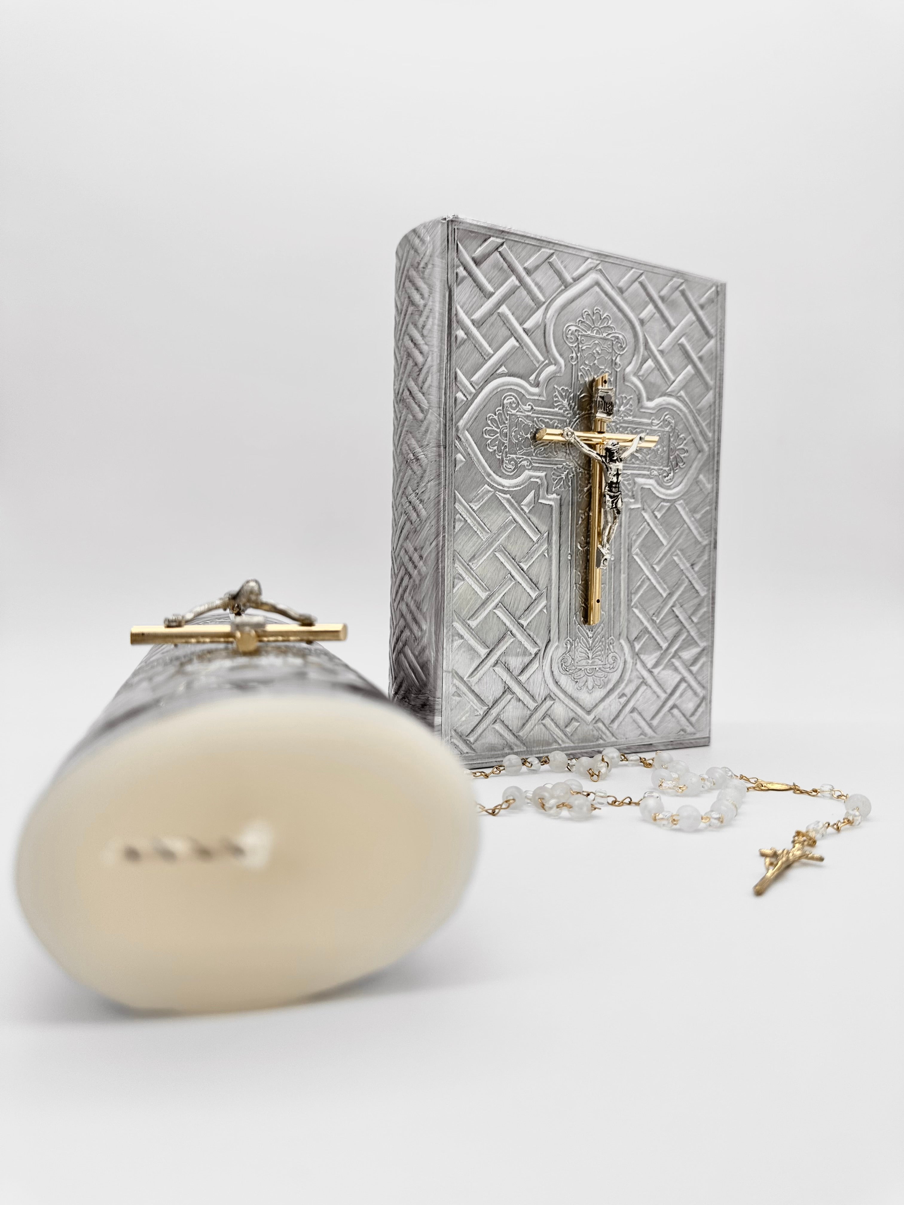 Kit Cristo Plateado