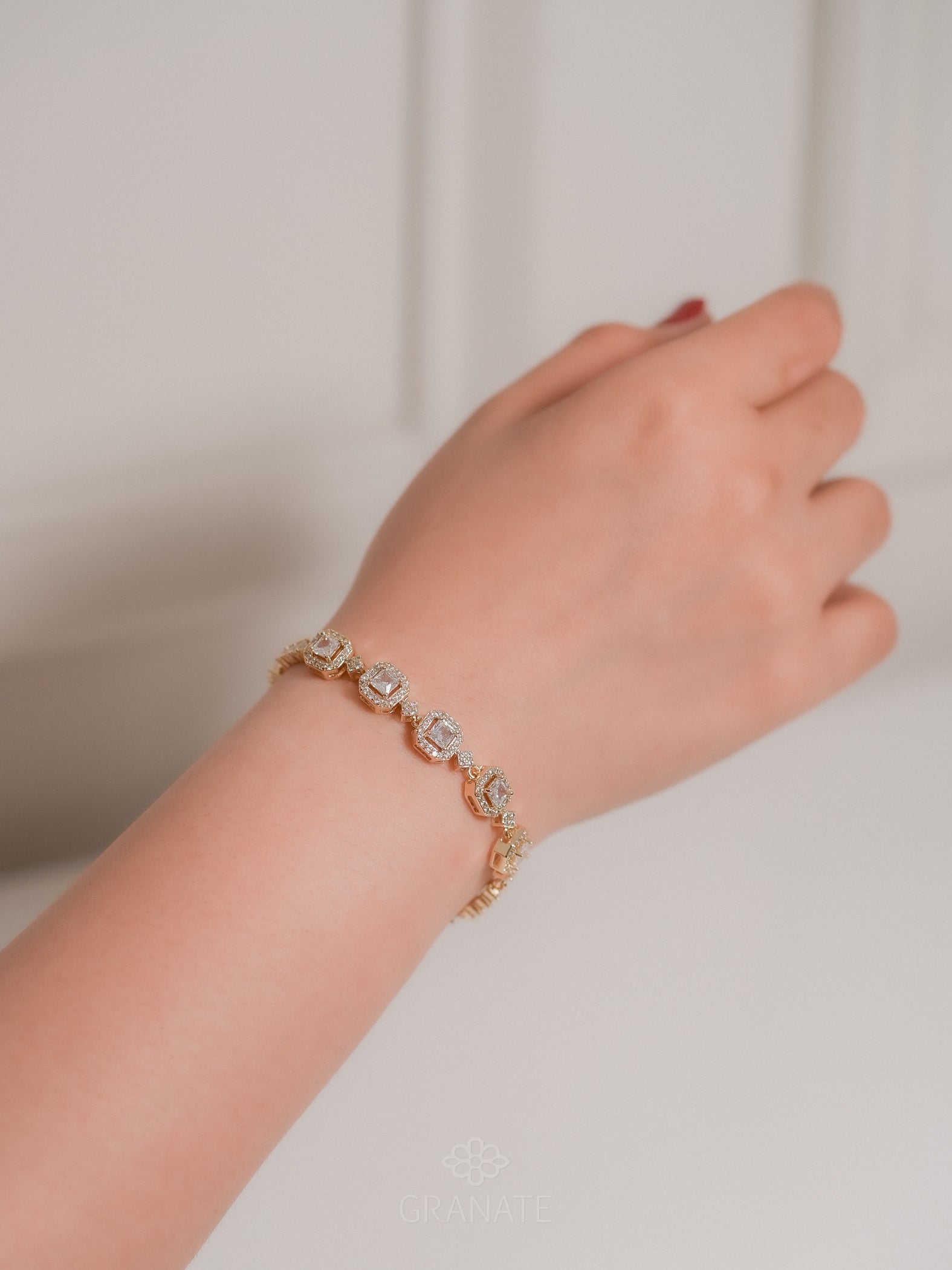 Pulsera 5 Cuadros Halo