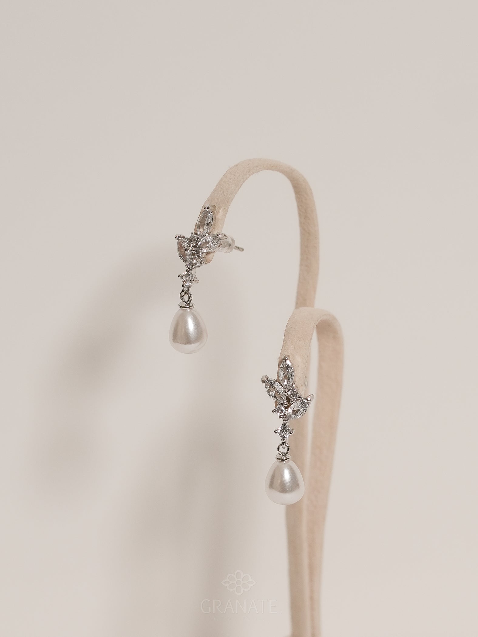 Aretes Marquises Perla