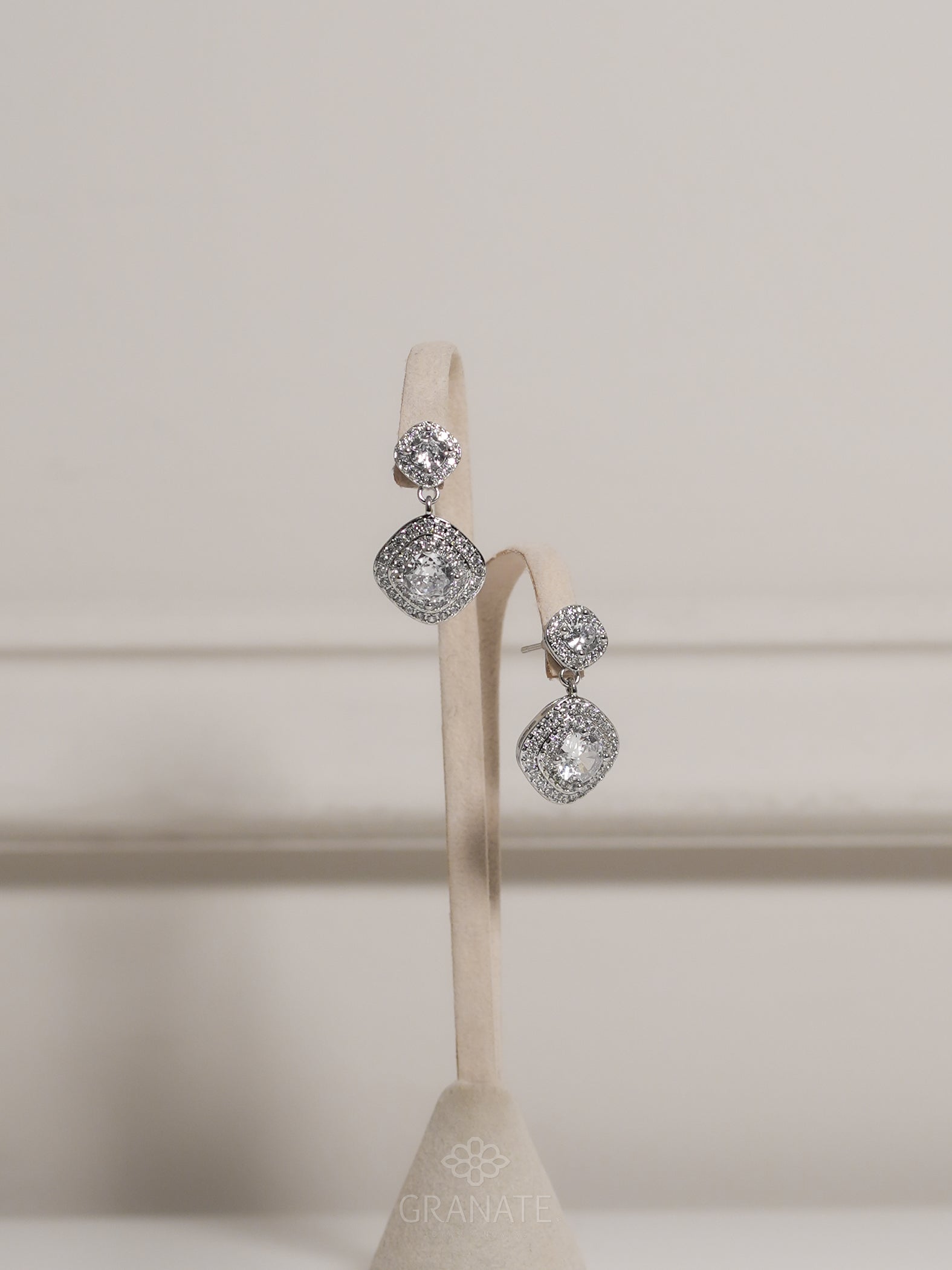 Aretes Rombos Halo