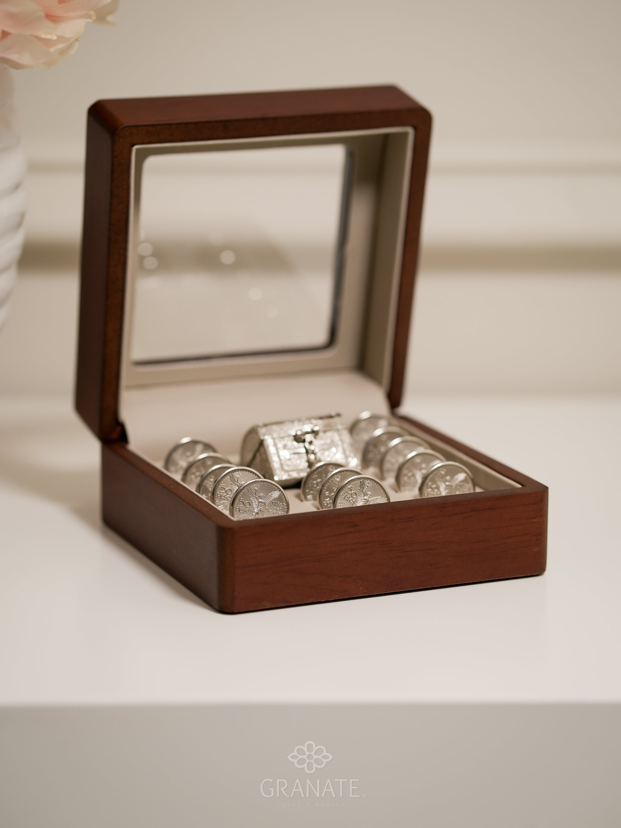 Estuche Nogal Cofre Petit - Centenario